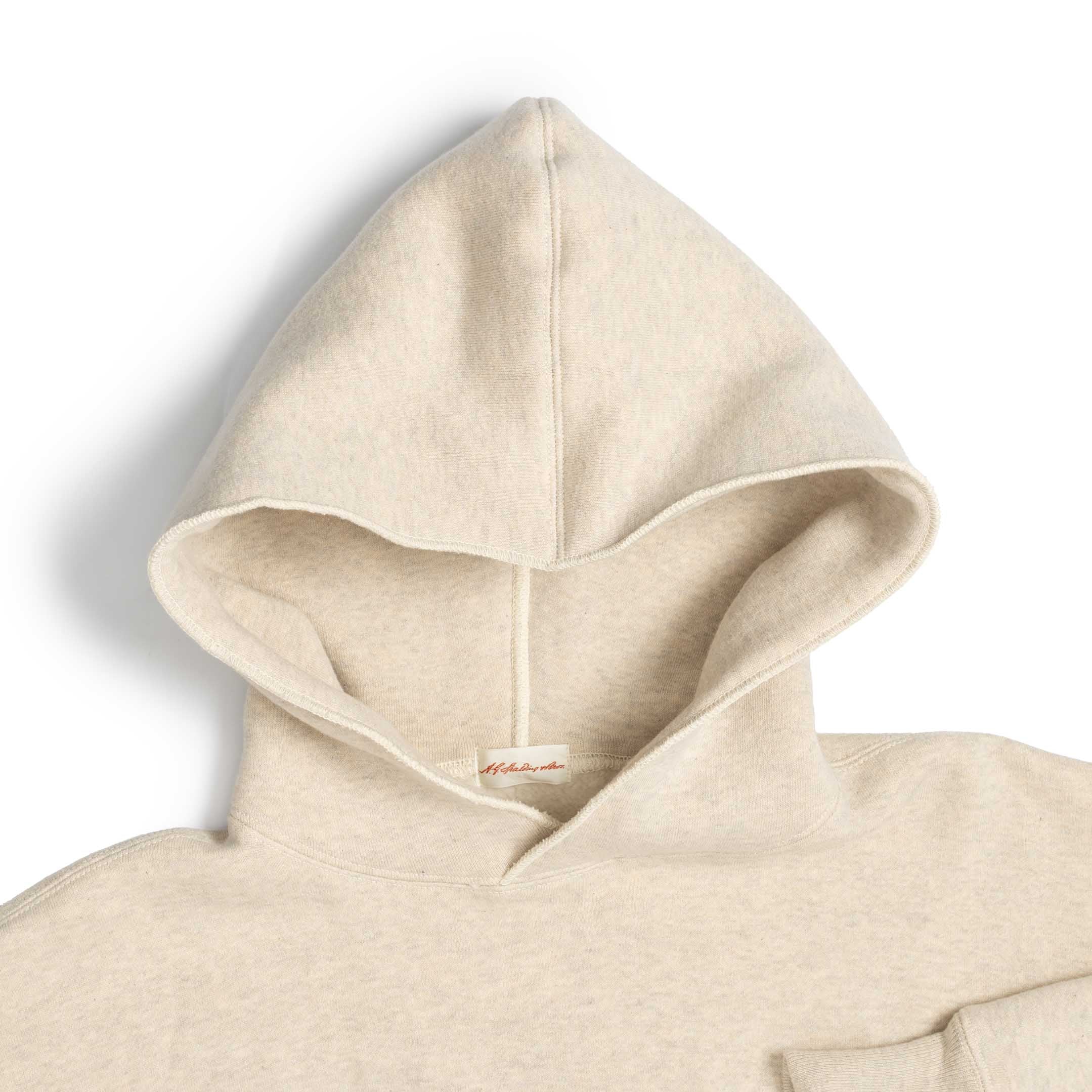 A.G. Spalding & Bros Side-Line Parka Natural-Hooded Sweatshirt-Clutch Cafe