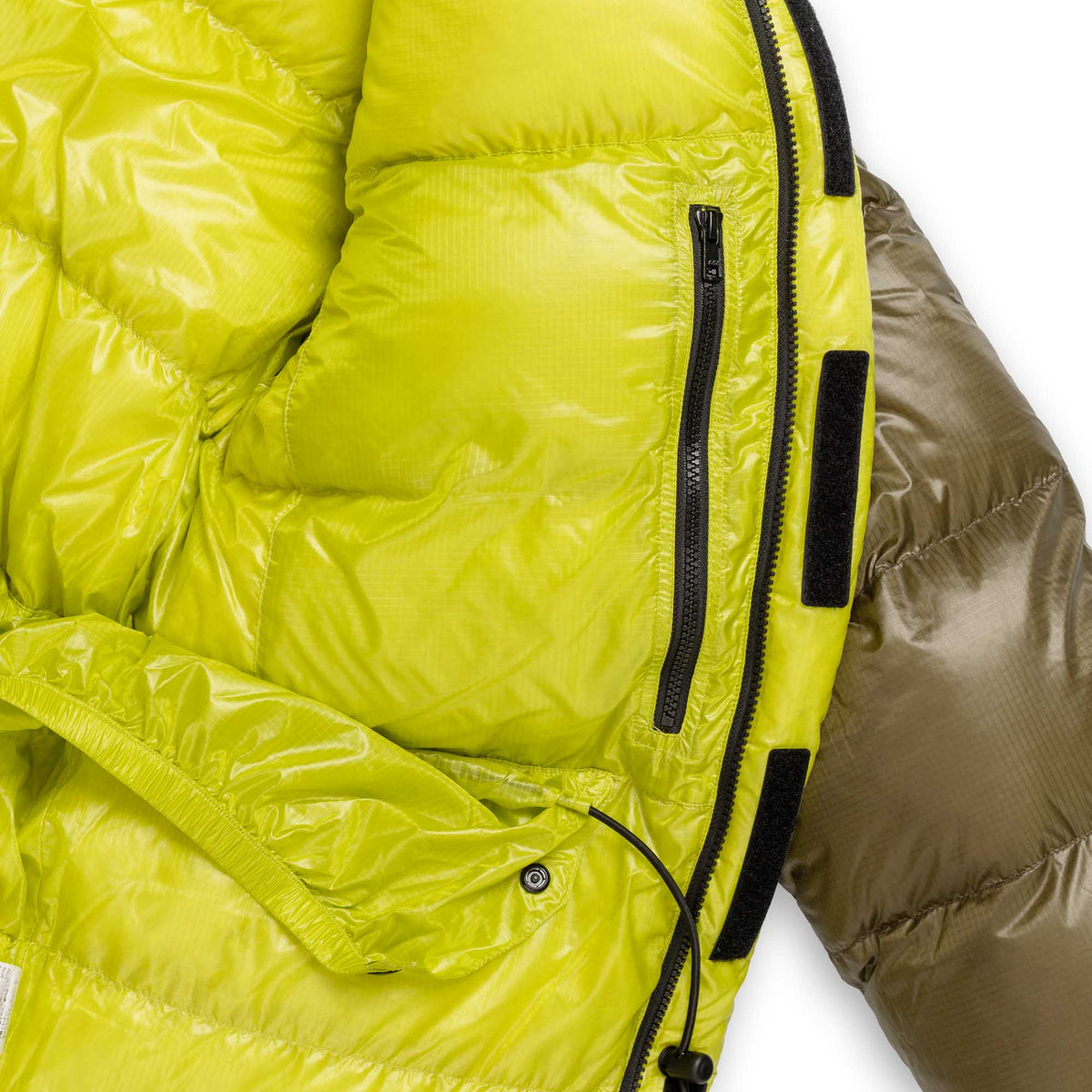 Alaska Sleeping Bag Nylon Rip Stop Down Parka Olive-Down Jacket-Clutch Cafe