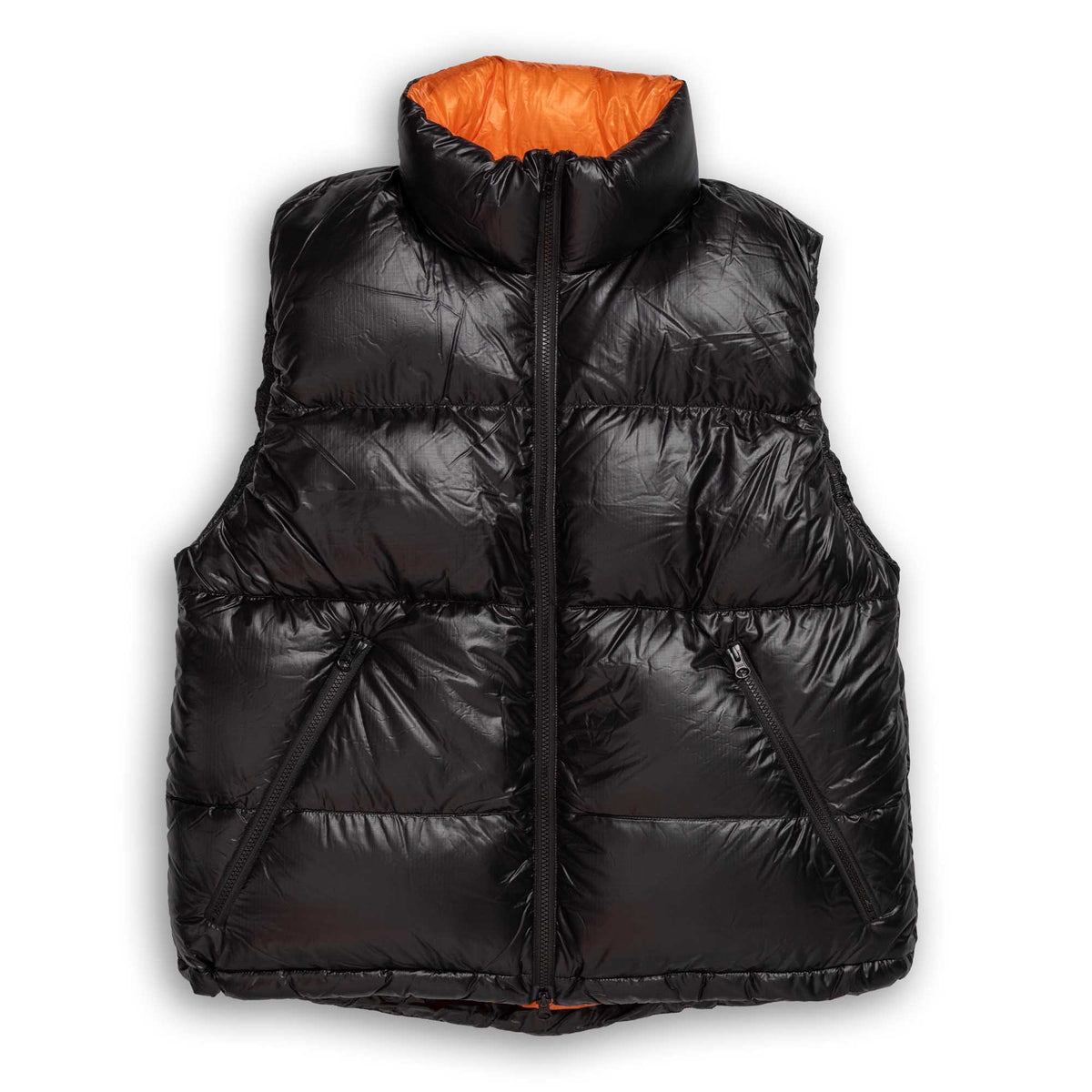 Alaska Sleeping Bag Nylon Rip Stop Down Vest Black-Down Jacket-Clutch Cafe