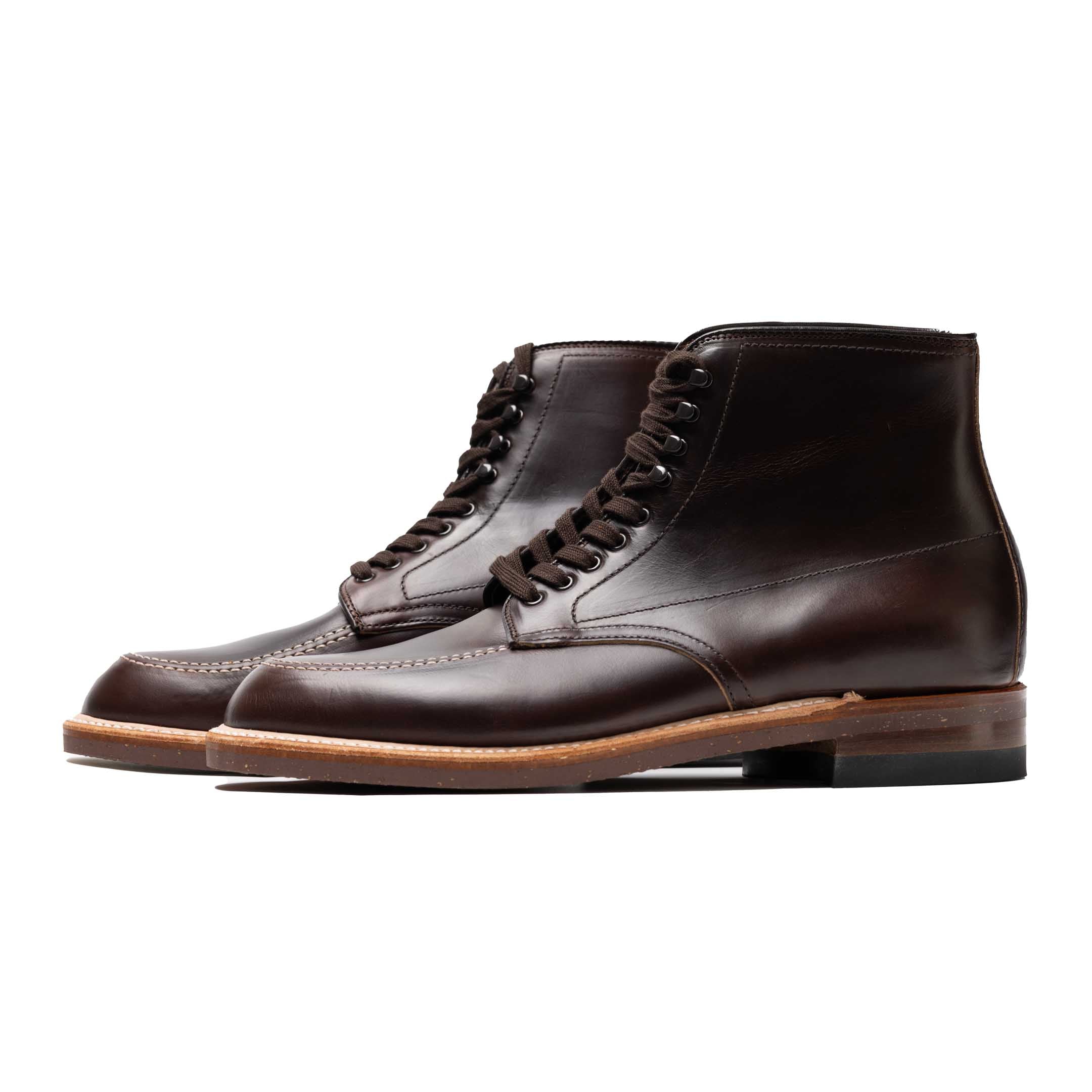 Alden x Clutch Cafe 403 Indy Boot Brown Chromexcel-Boots-Clutch Cafe
