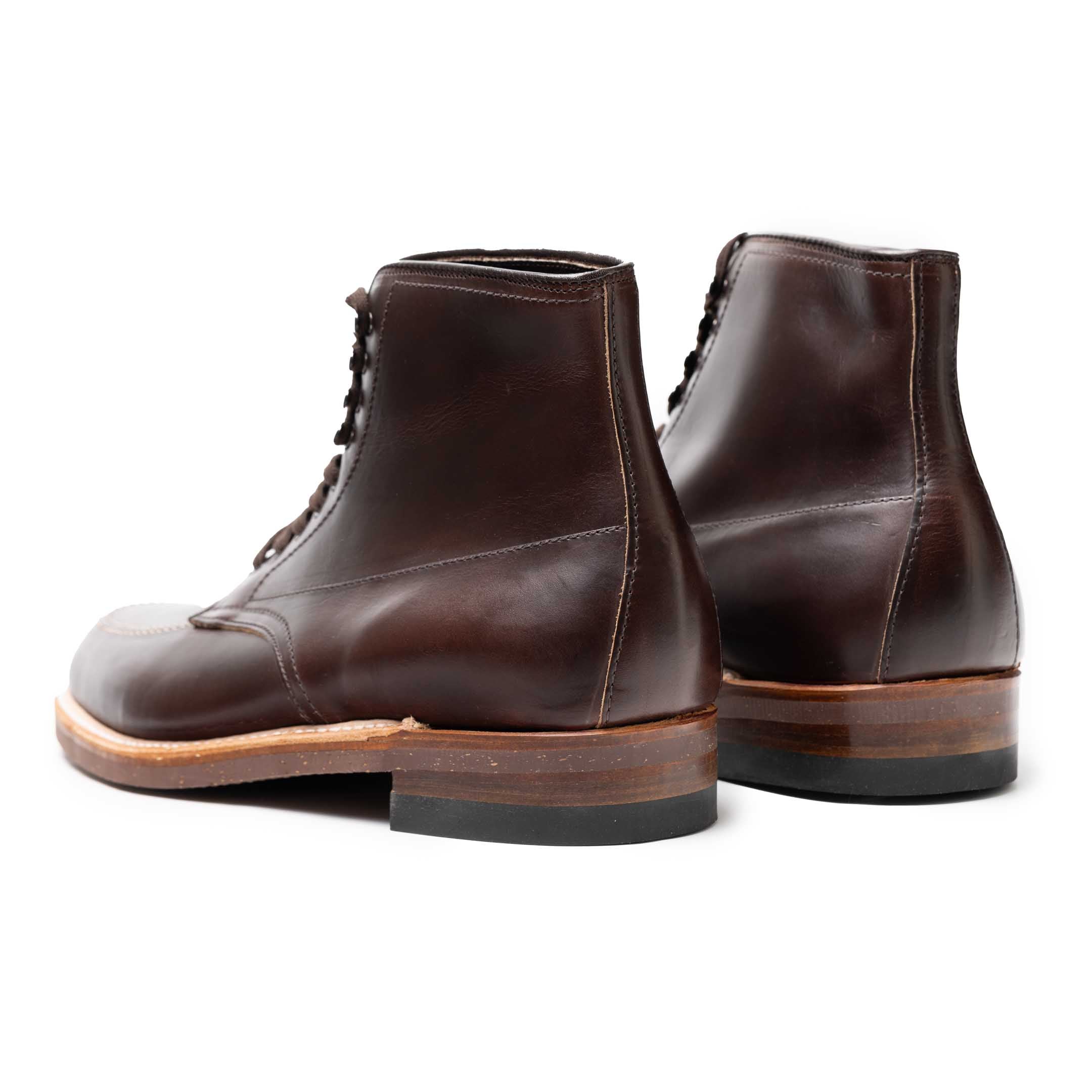 Alden x Clutch Cafe 403 Indy Boot Brown Chromexcel-Boots-Clutch Cafe