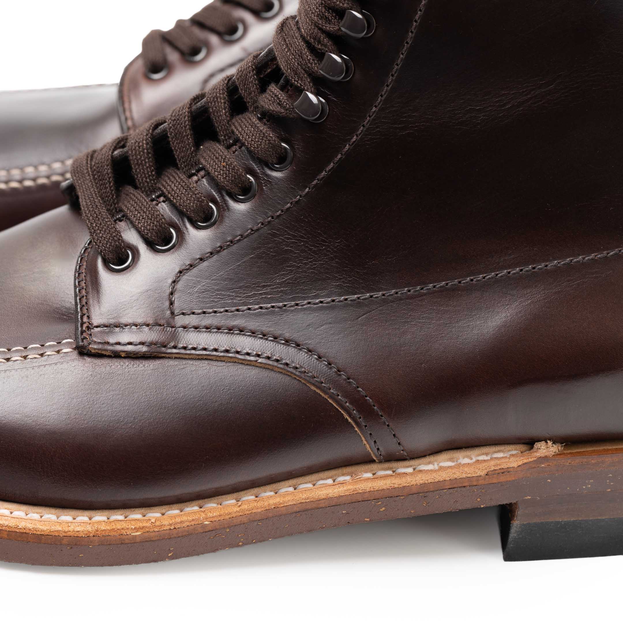 Alden x Clutch Cafe 403 Indy Boot Brown Chromexcel-Boots-Clutch Cafe