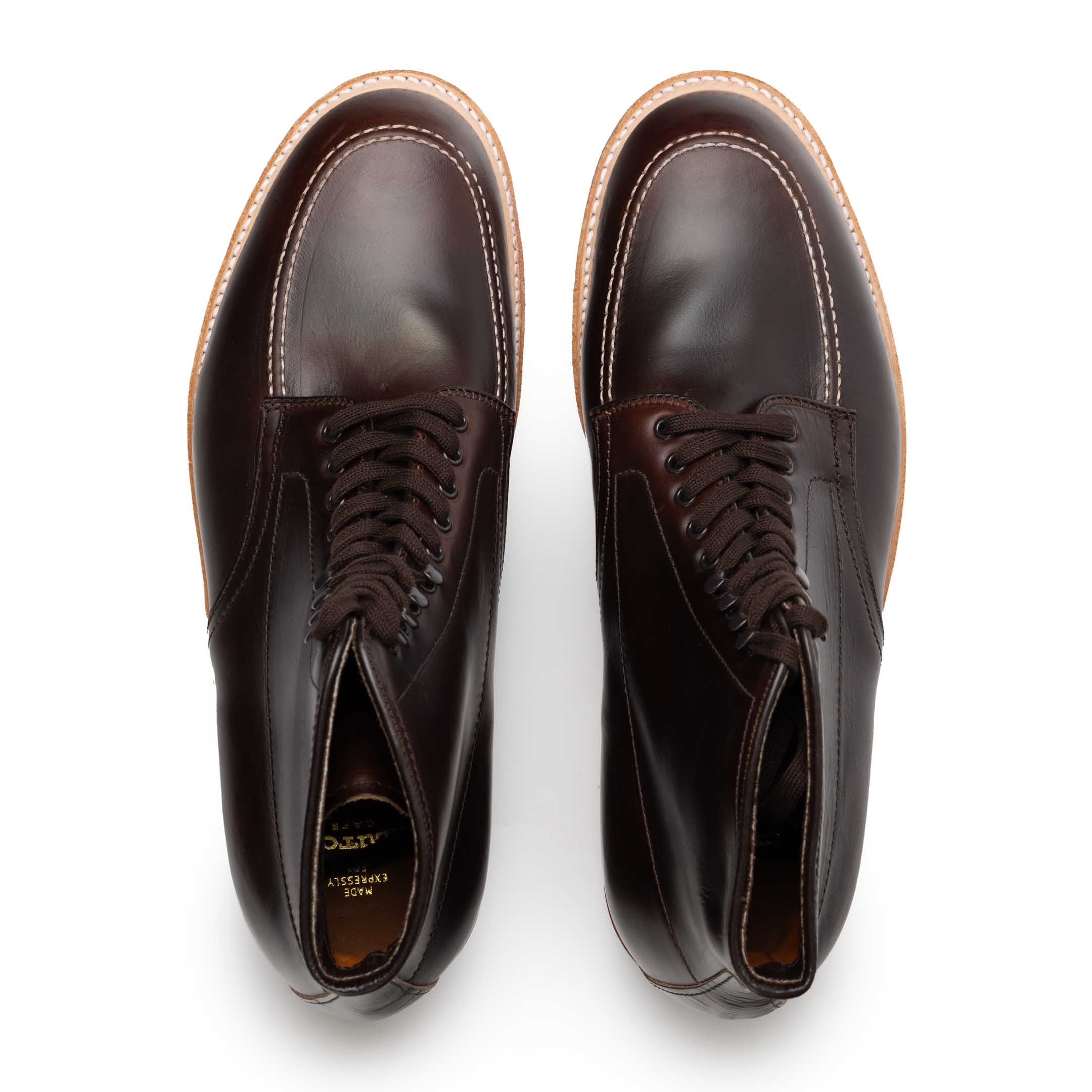 Alden x Clutch Cafe 403 Indy Boot Brown Chromexcel-Boots-Clutch Cafe