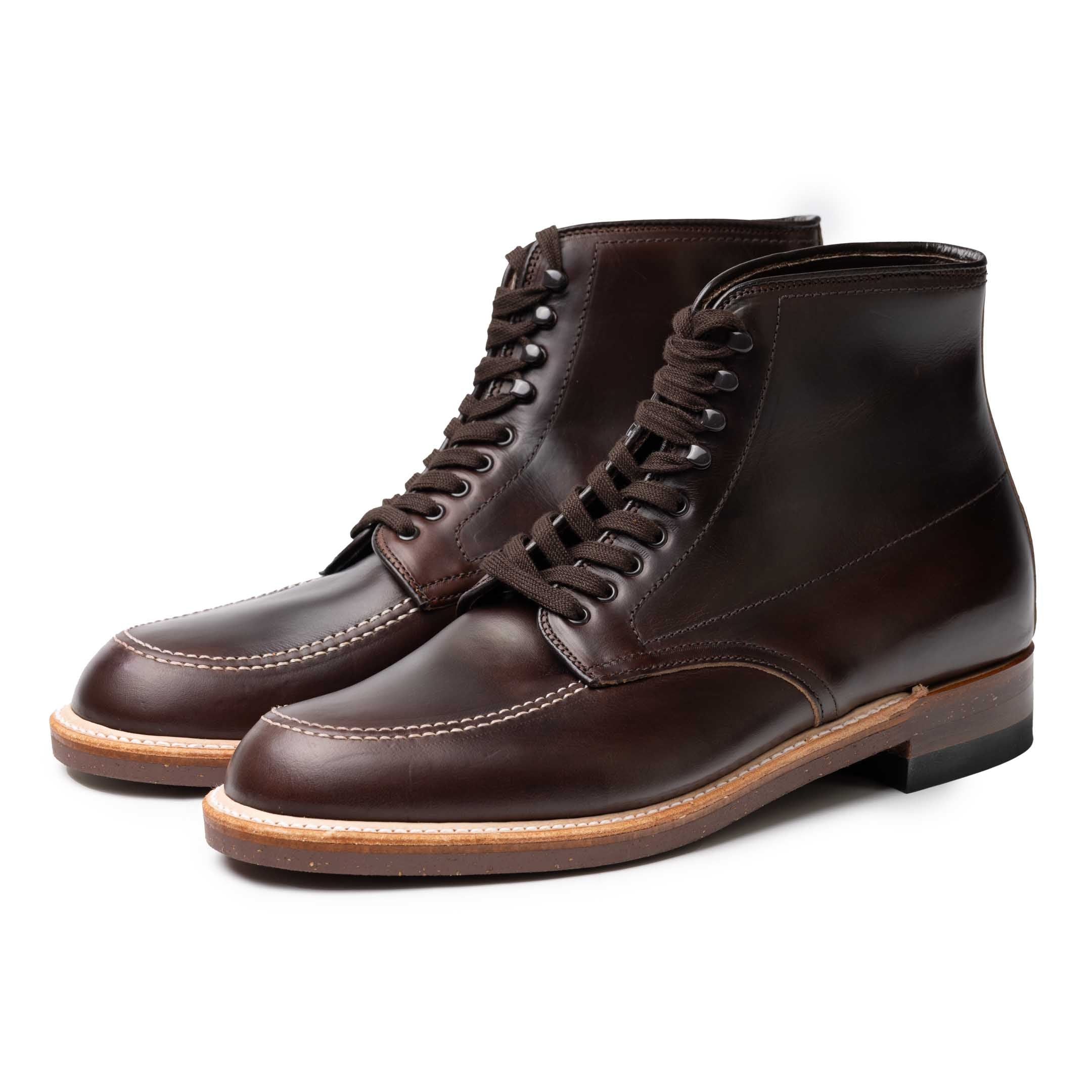 Alden x Clutch Cafe 403 Indy Boot Brown Chromexcel-Boots-Clutch Cafe