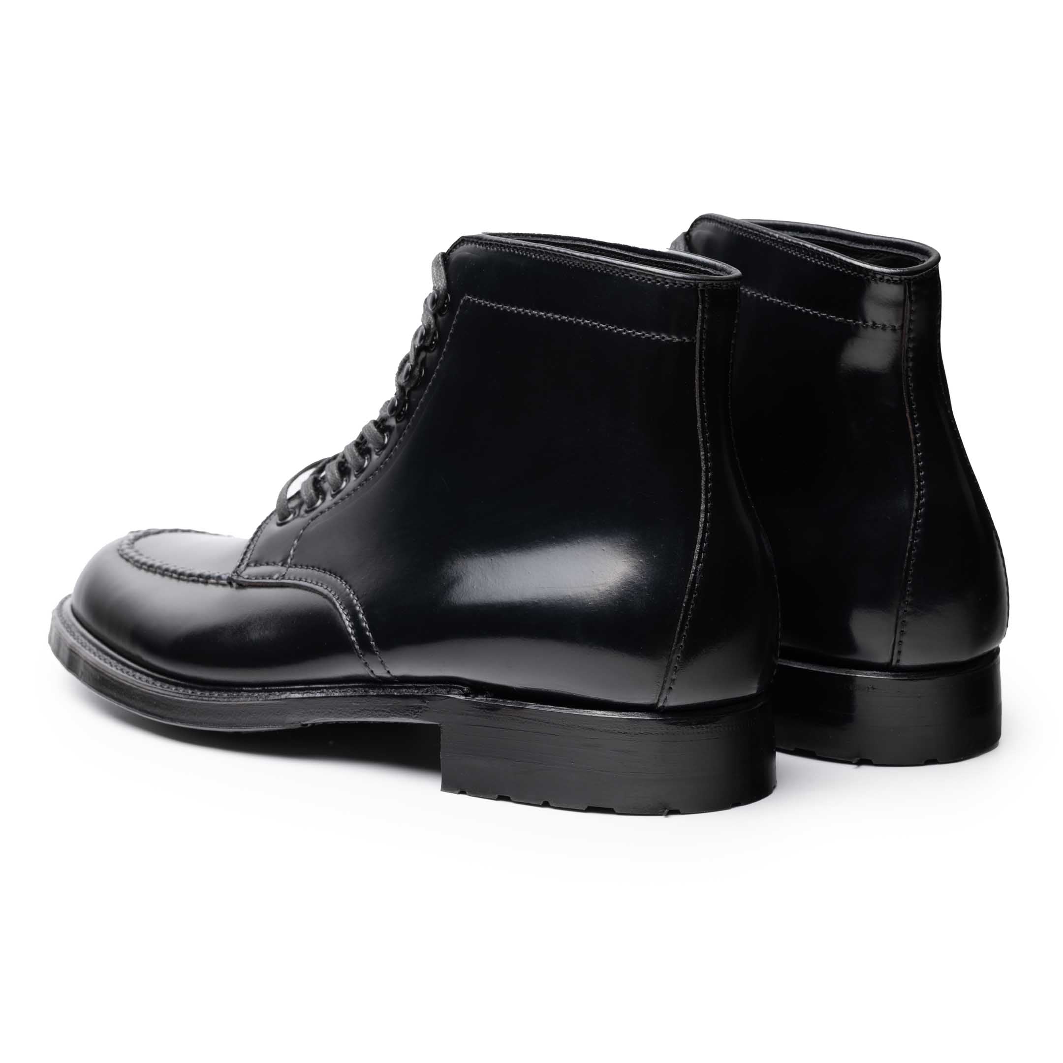Alden x Clutch Cafe Tanker Boot Black Shell Cordovan M2905HC-Boots-Clutch Cafe