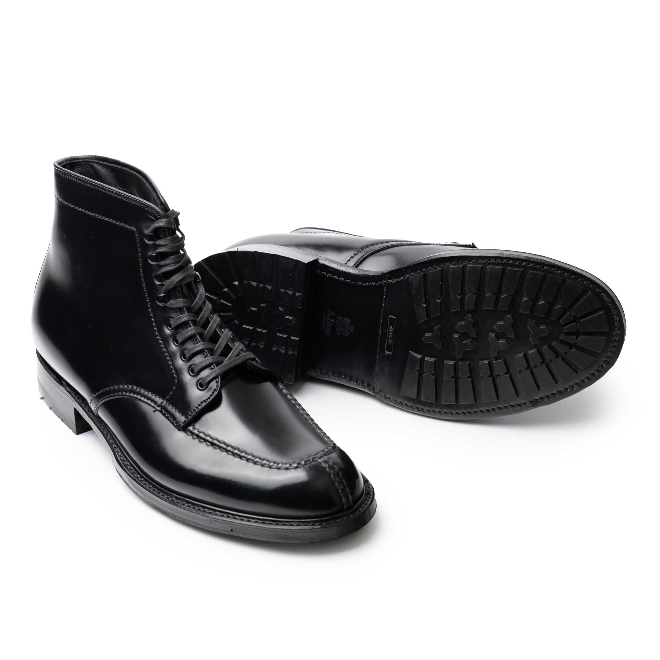 Alden x Clutch Cafe Tanker Boot Black Shell Cordovan M2905HC-Boots-Clutch Cafe