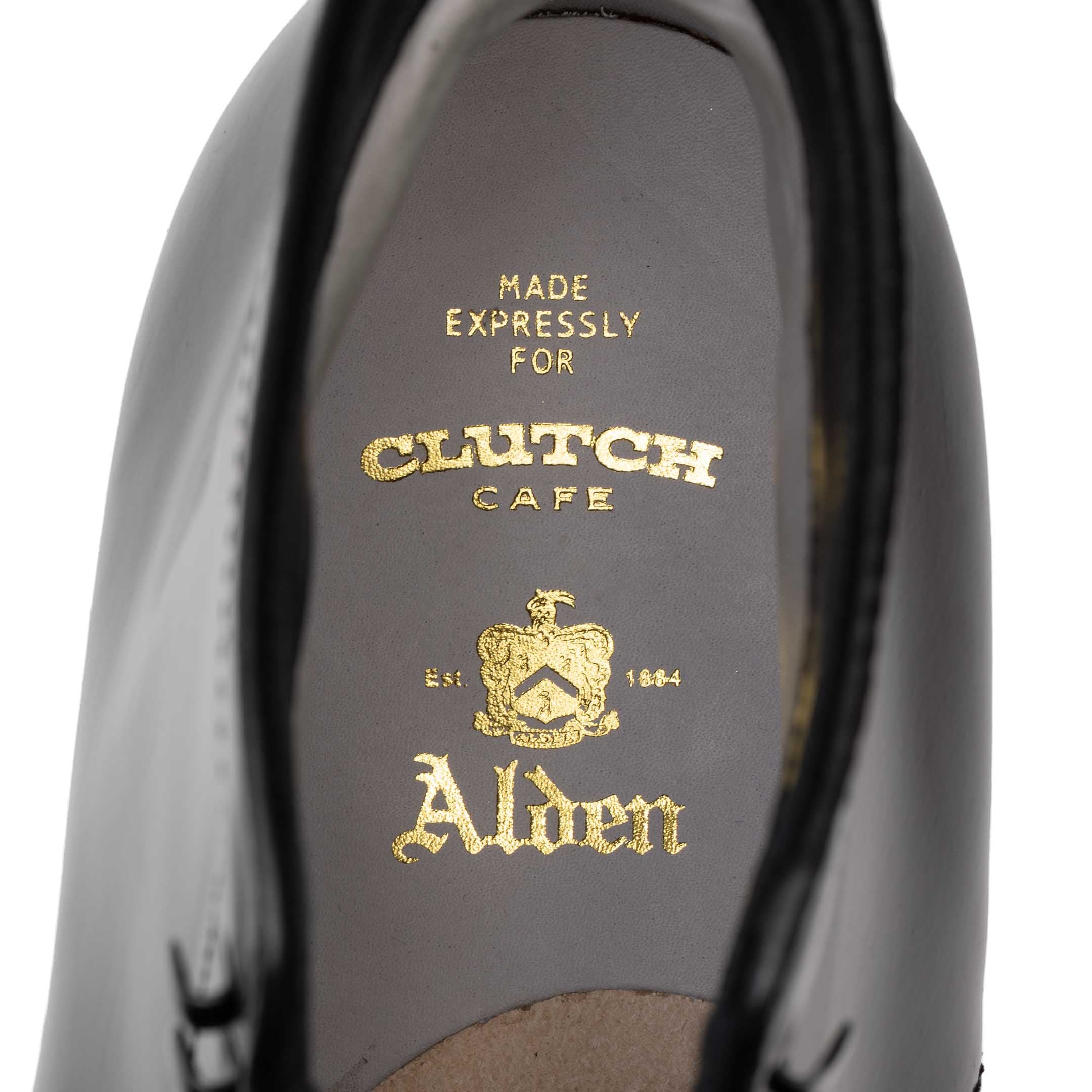 Alden x Clutch Cafe Tanker Boot Black Shell Cordovan M2905HC-Boots-Clutch Cafe