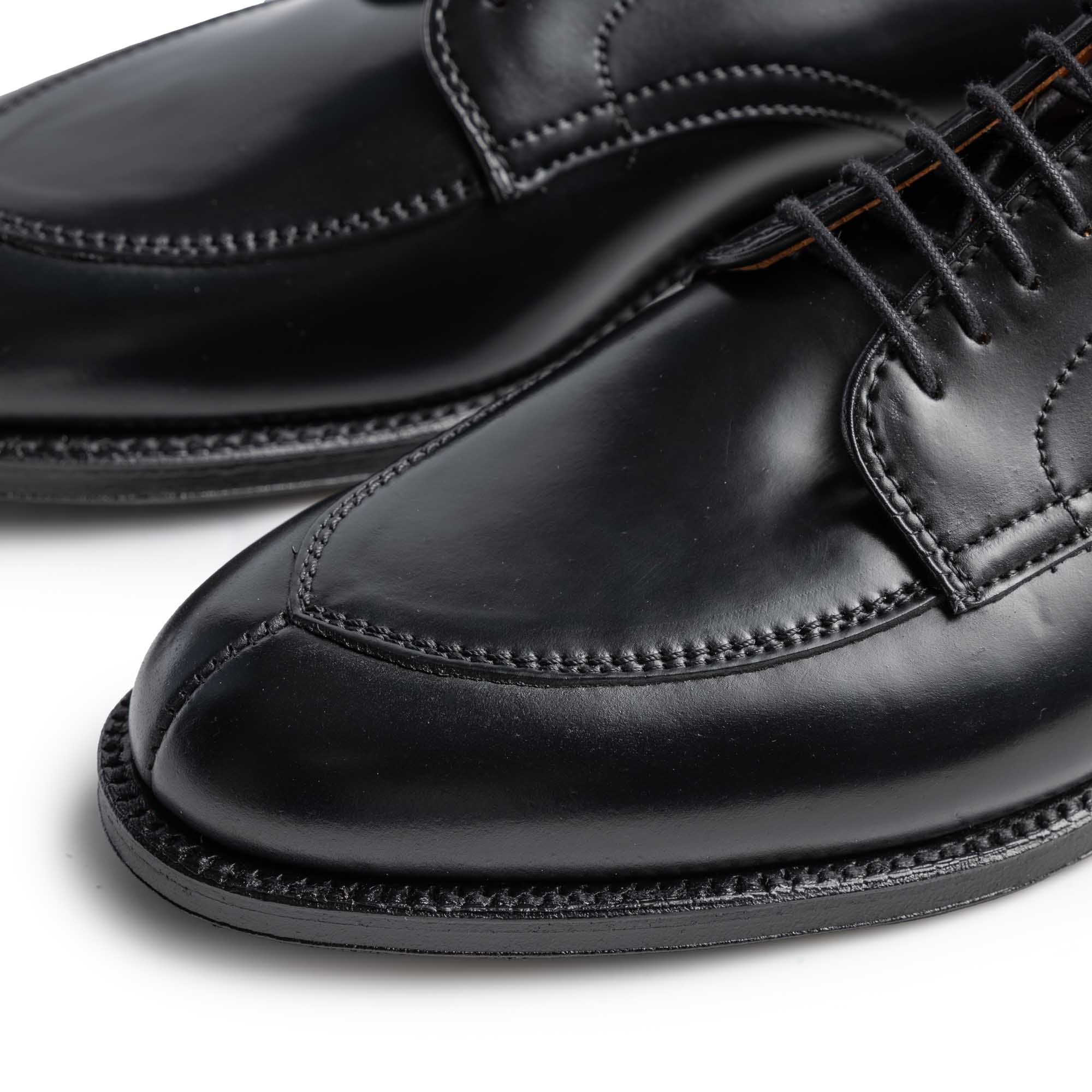 Alden x Clutch Cafe V-Tip Blucher Black Cordovan A0606-Shoes-Clutch Cafe