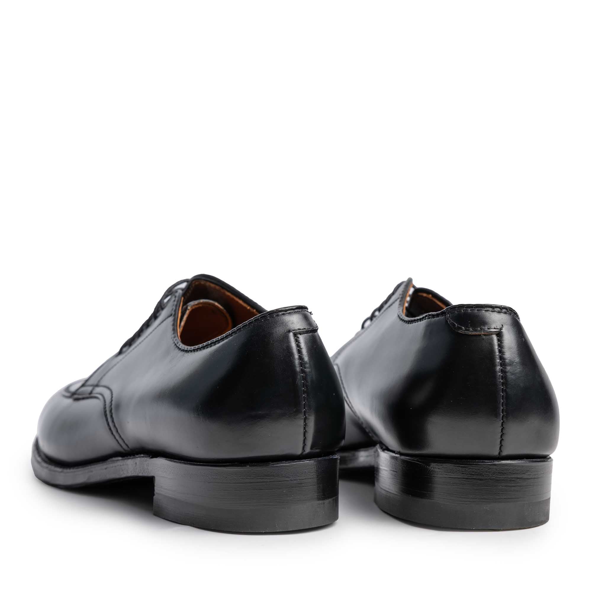 Alden x Clutch Cafe V-Tip Blucher Black Cordovan A0606-Shoes-Clutch Cafe