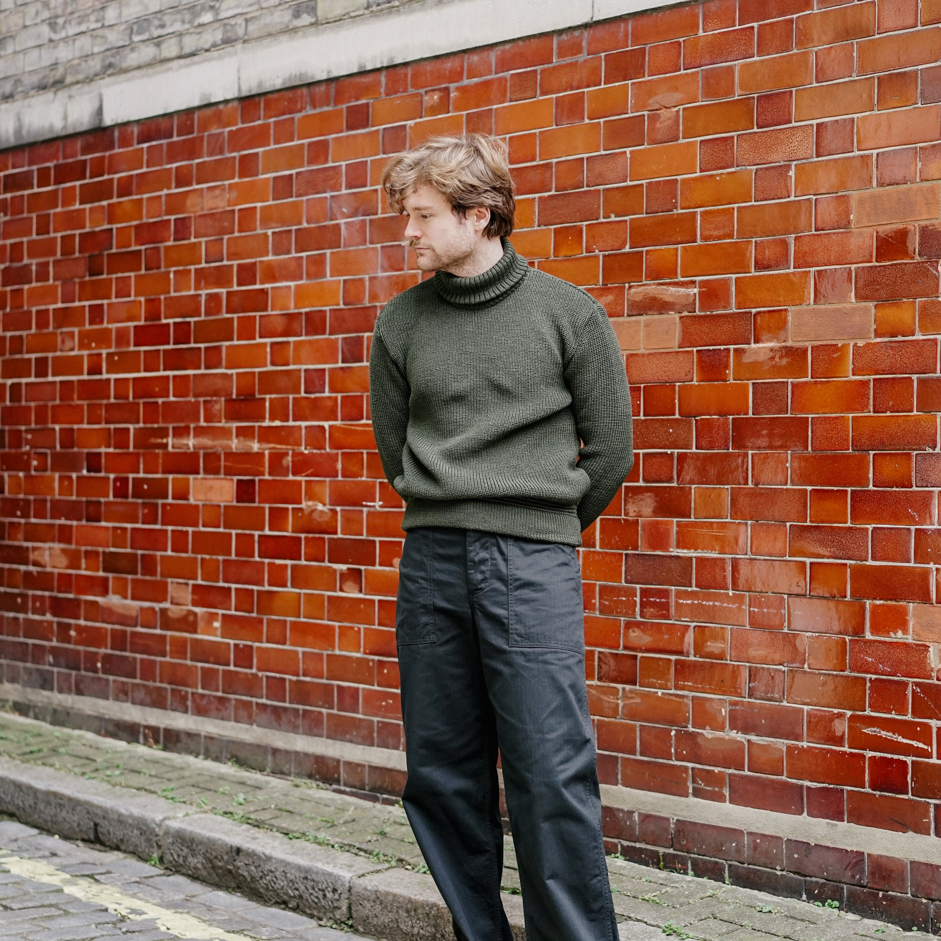 Allevol Baker Pants Black-Trousers-Clutch Cafe