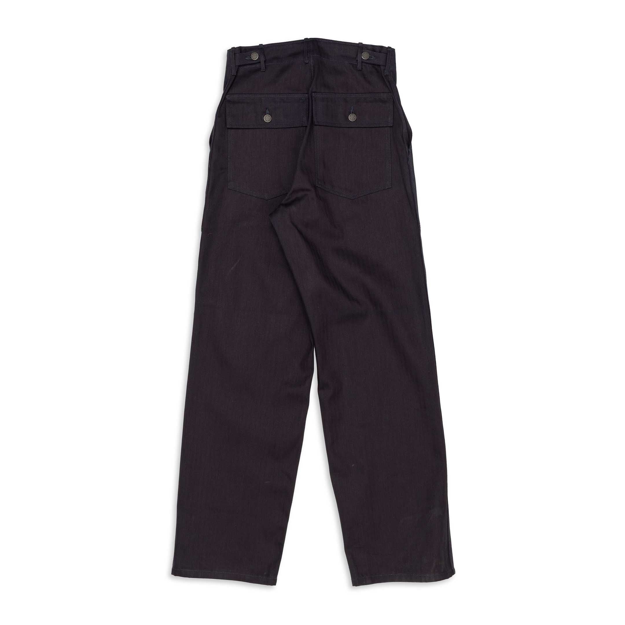 Allevol Baker Pants Indigo-Trousers-Clutch Cafe
