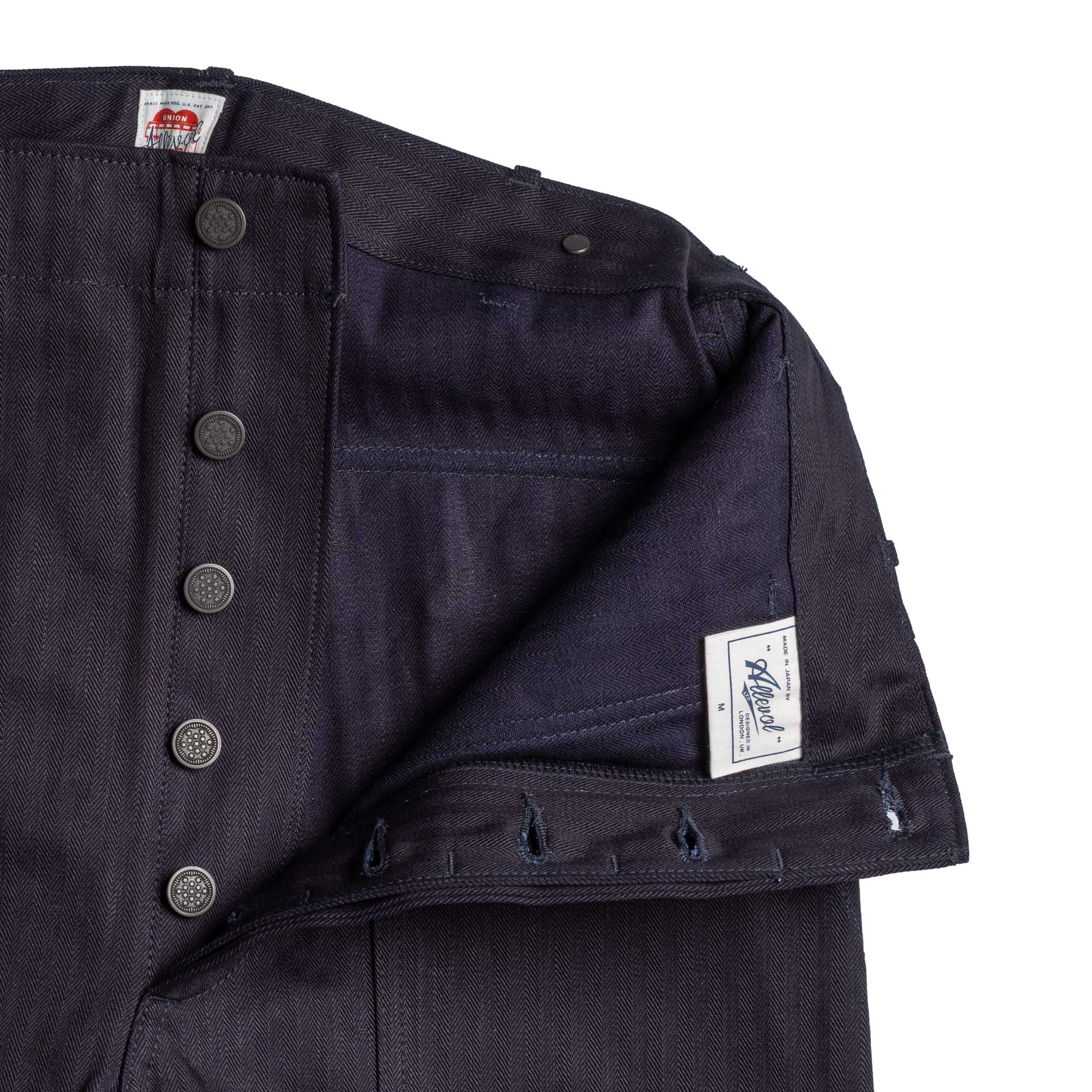 Allevol Baker Pants Indigo-Trousers-Clutch Cafe