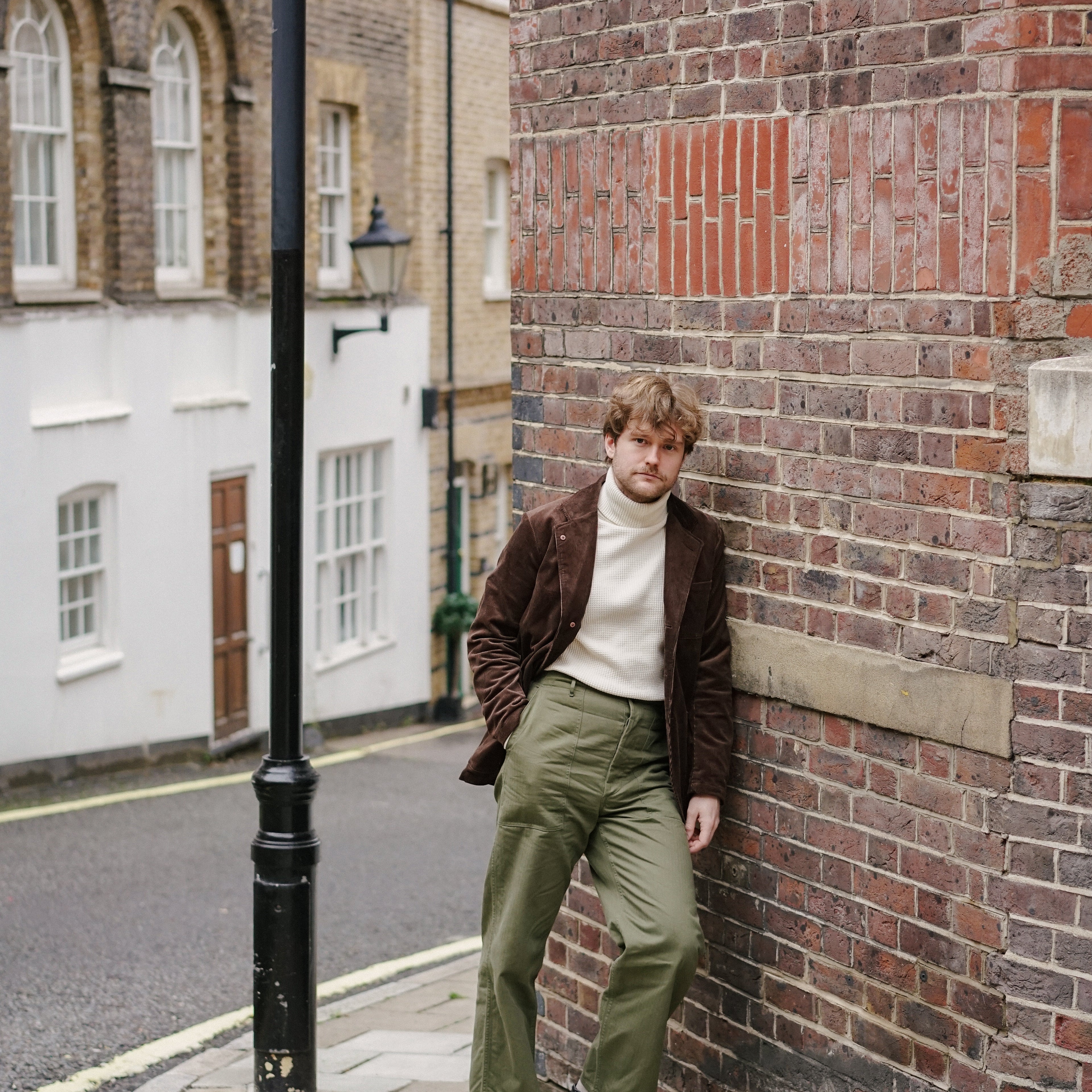 Allevol Baker Pants Olive-Trousers-Clutch Cafe