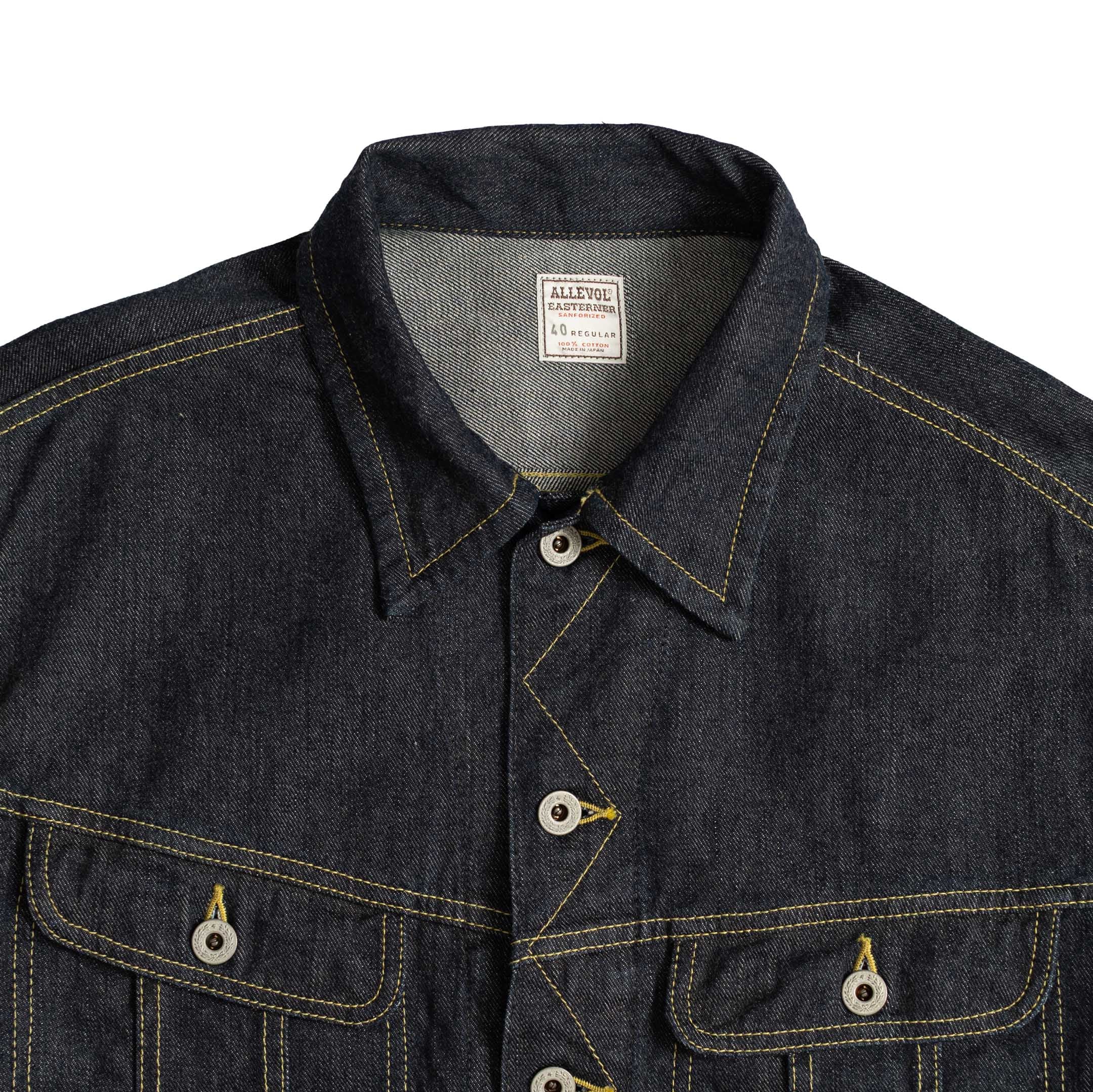 Allevol Easterner Jacket Indigo-Jacket-Clutch Cafe