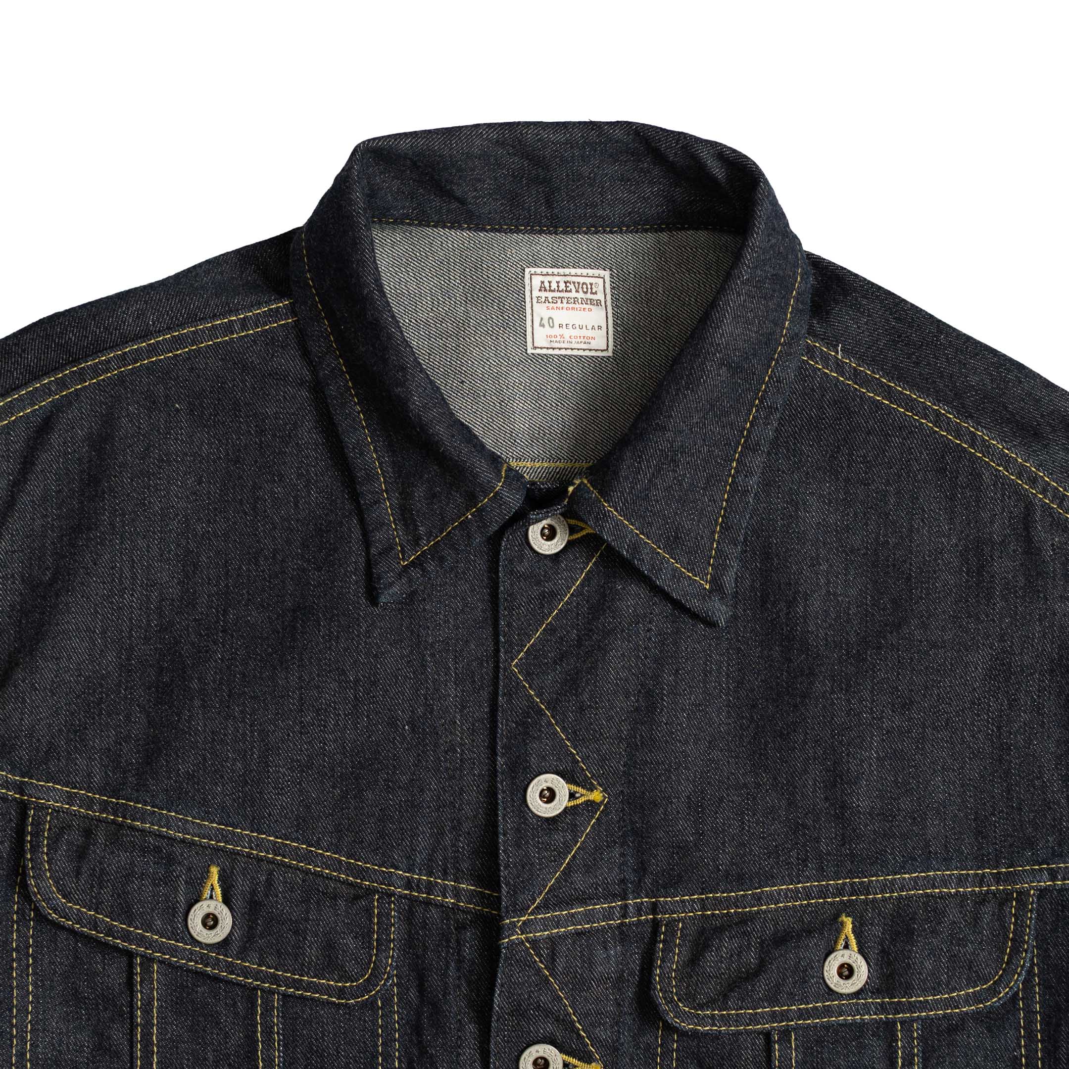 Allevol Easterner Jacket Indigo-Jacket-Clutch Cafe