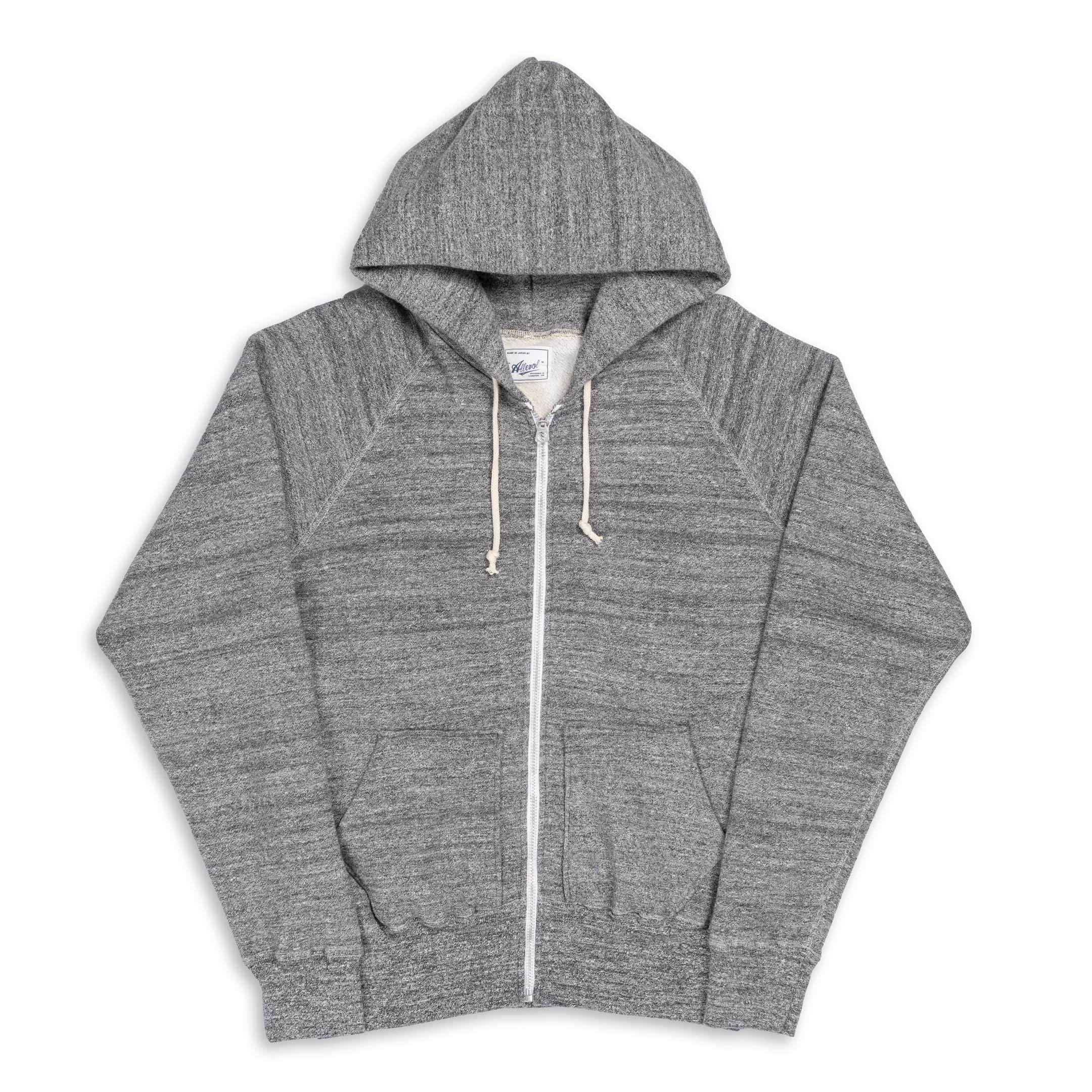 Allevol Easy 'Full Zip' Hooded Sweatshirt Dark Grey-Hooded Sweatshirt-Clutch Cafe