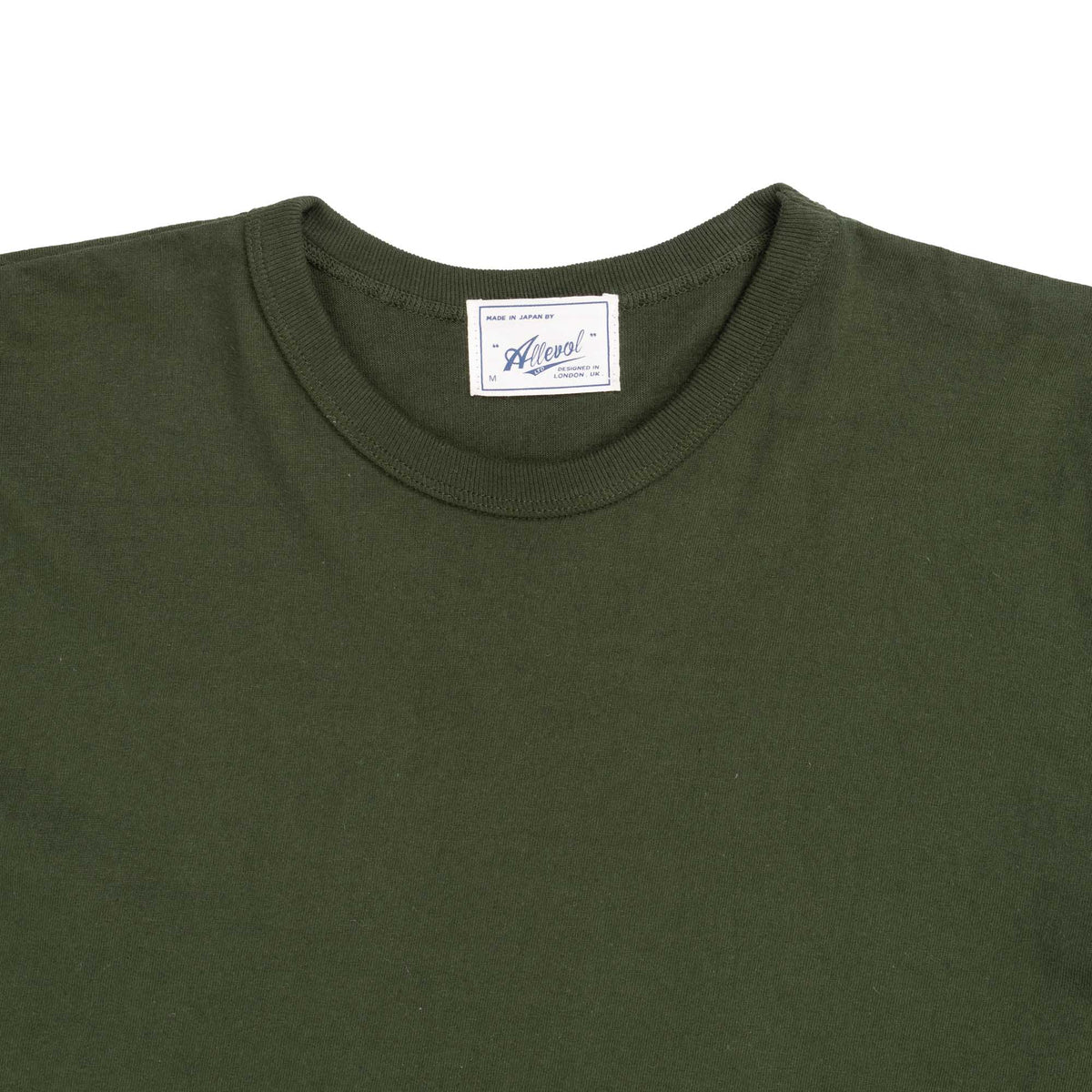 Allevol Heavy Duty Crew Neck T-Shirt Green-T-Shirt-Clutch Cafe
