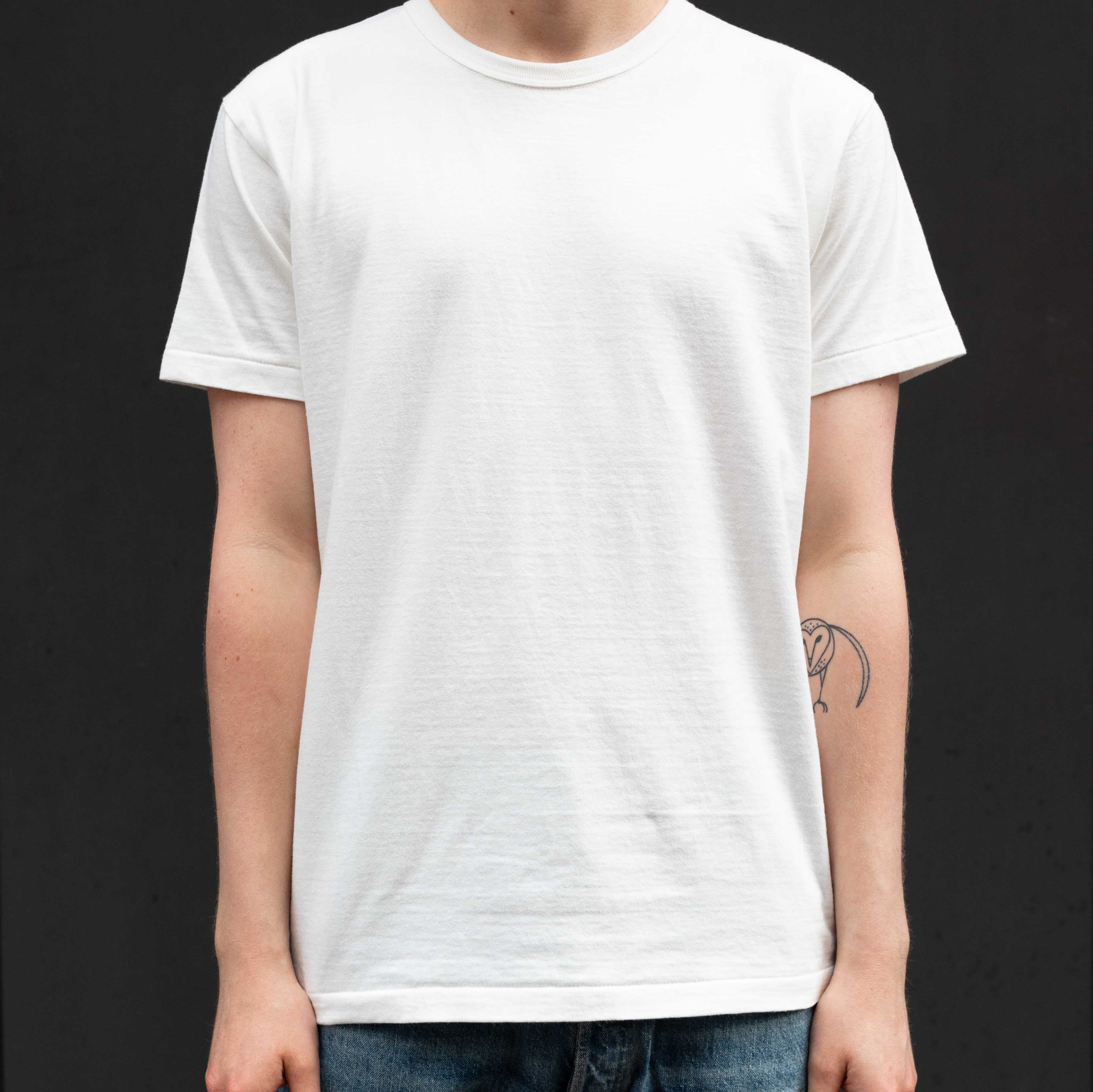 Allevol Heavy Duty Crew Neck T-Shirt Grey Melange-T-Shirt-Clutch Cafe