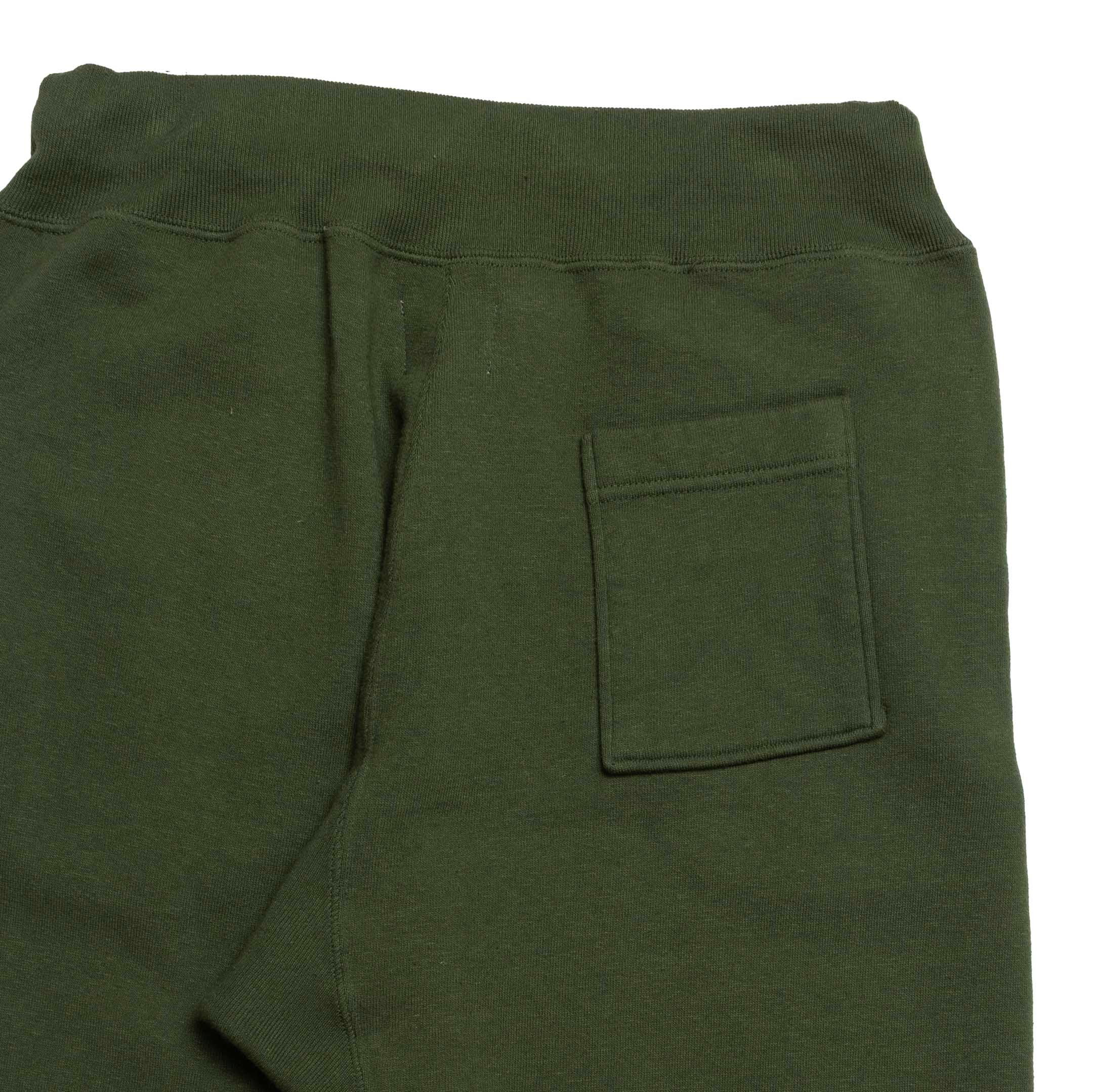 Allevol Loopwheel Easy Sweatpants Green-Sweatpants-Clutch Cafe
