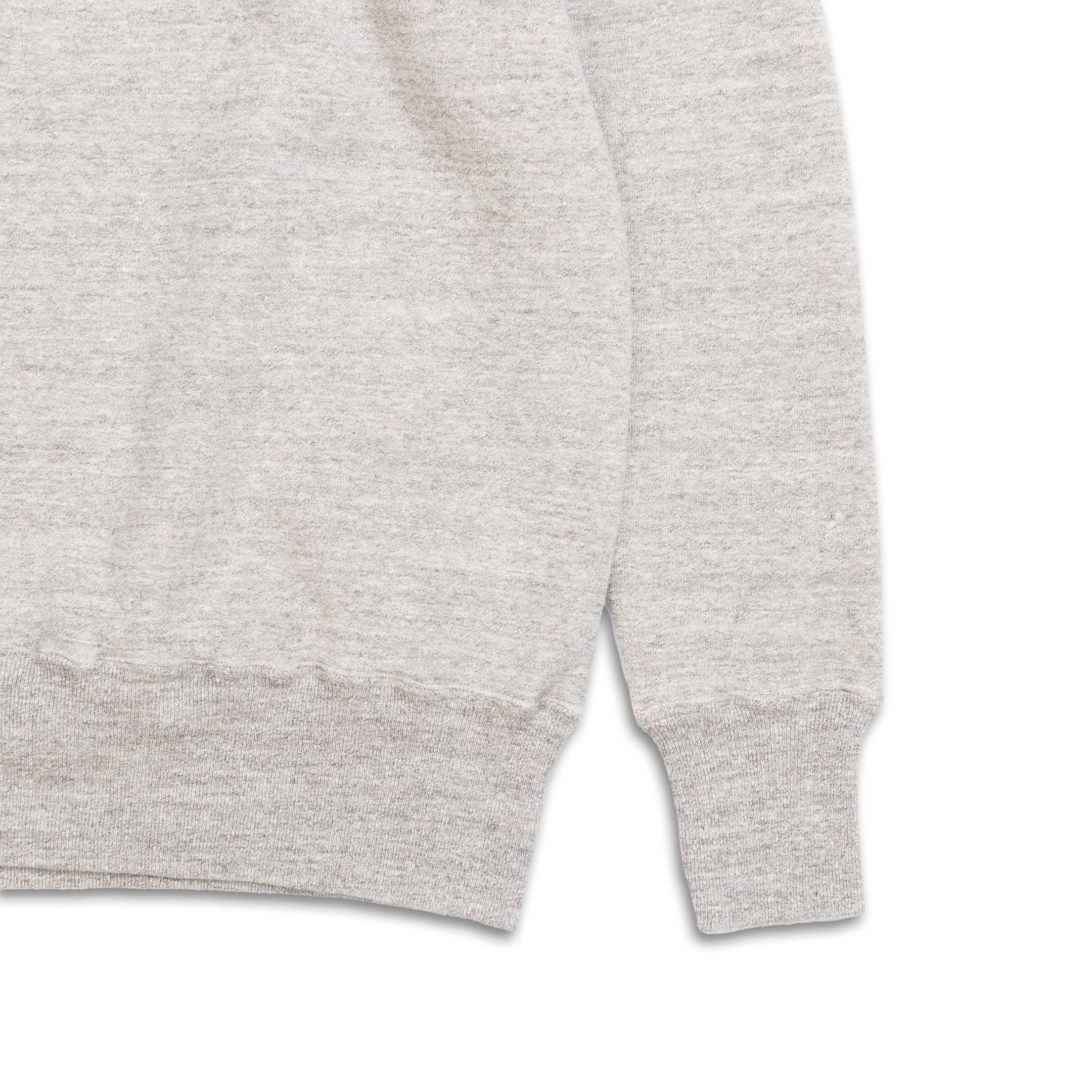 Allevol Loopwheel Quarter Zip Sweatshirt Grey-Sweatshirt-Clutch Cafe