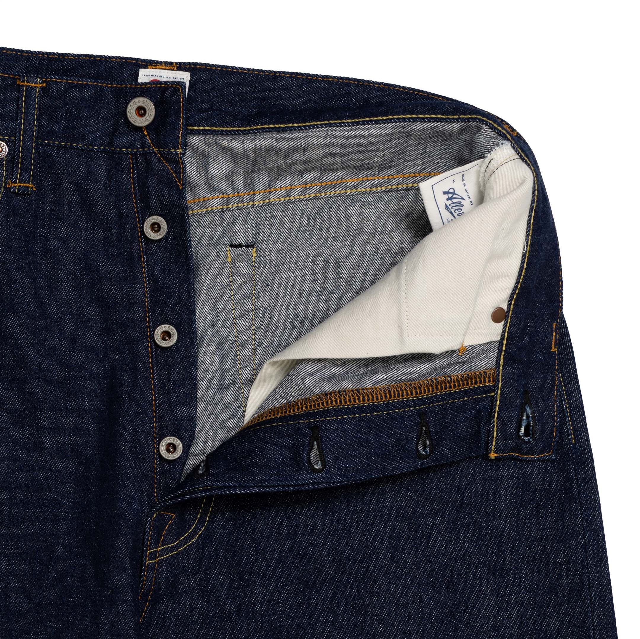 Allevol 'Nana Nana' 77 Women's Denim Jean-Jeans-Clutch Cafe-selvage denim-selfedge denim