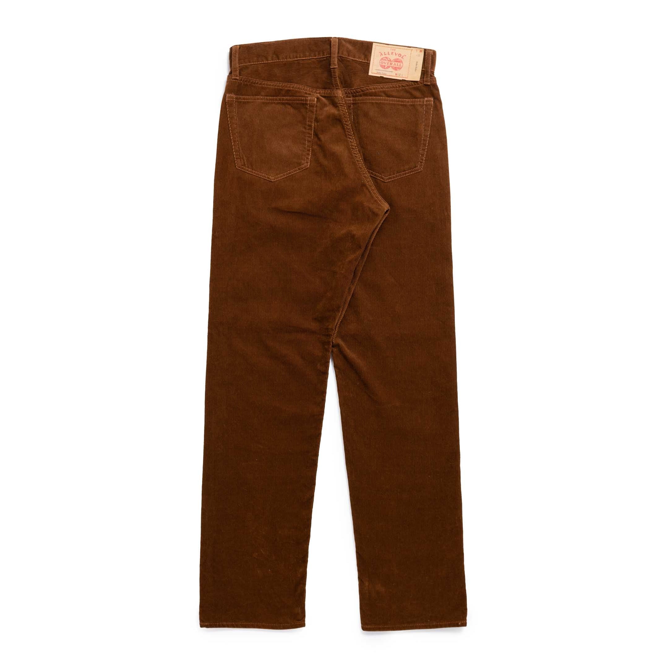 Allevol 'Roku Roku' 66 Corduroy Brown-Jean-Clutch Cafe