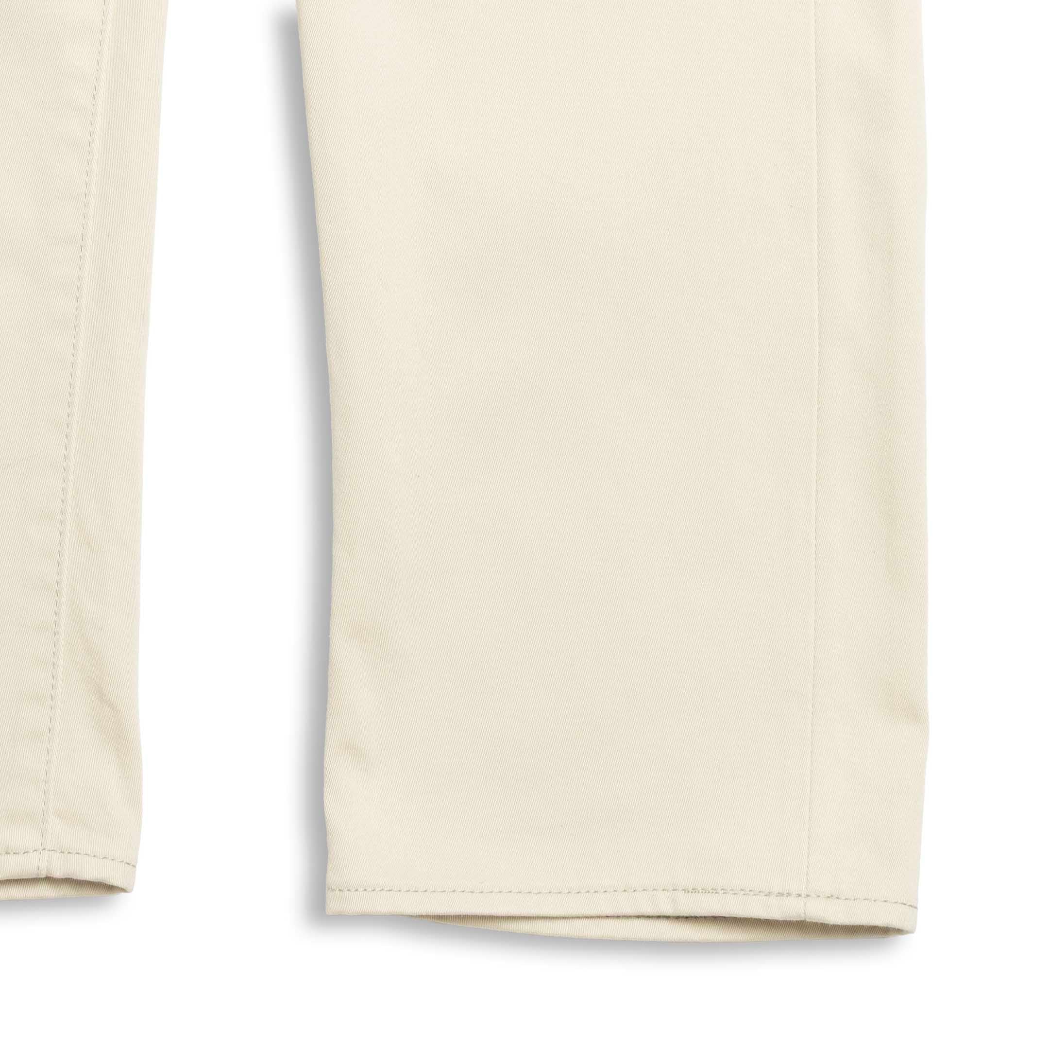 Allevol 'Roku Roku' 66 satin Ivory-Jean-Clutch Cafe