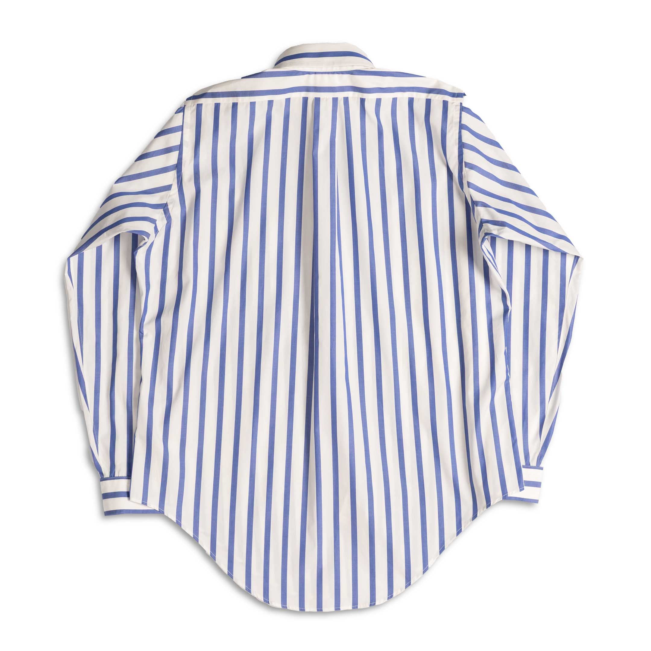 Anatomica BD Shirt Bengal Stripe Blue-Shirt-Clutch Cafe