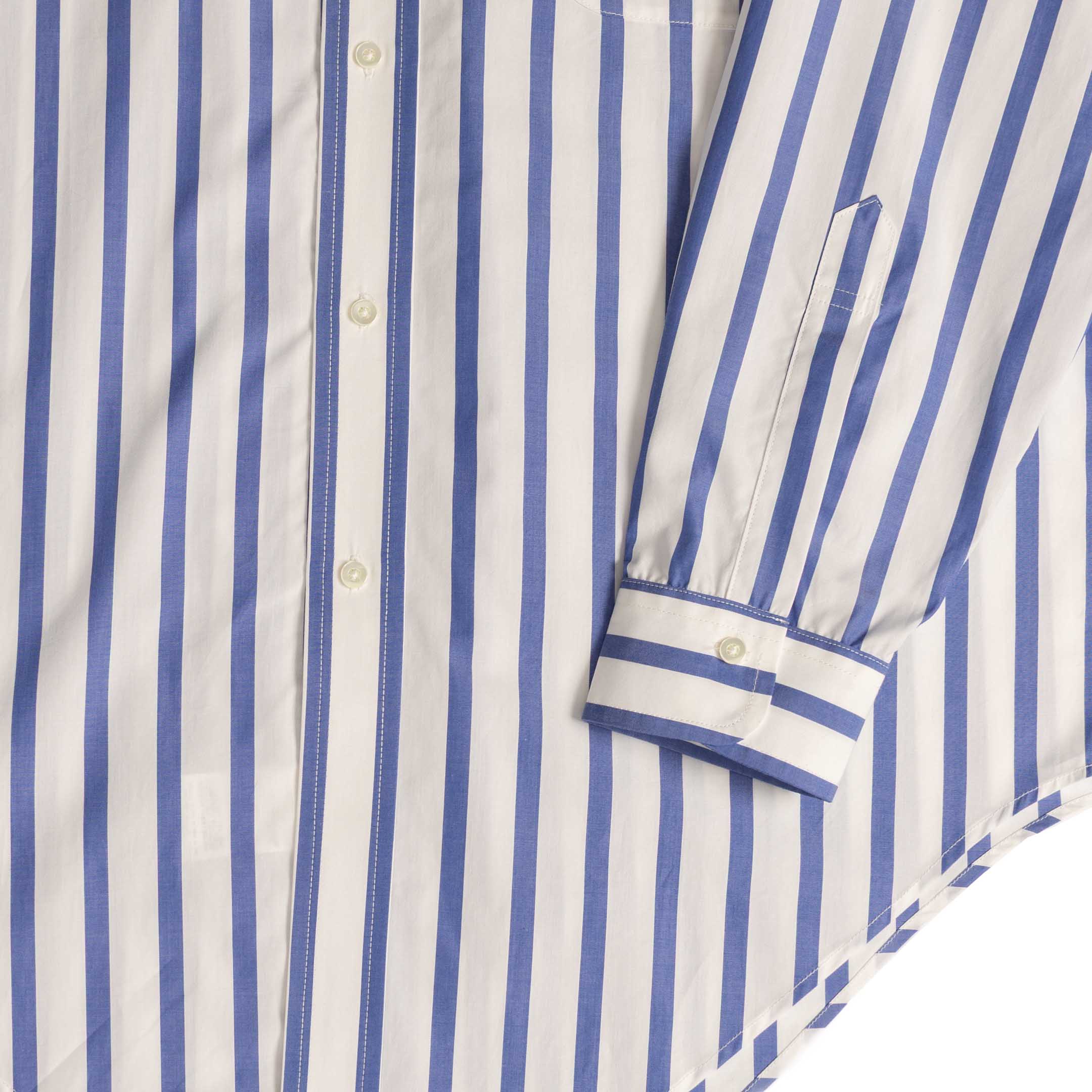 Anatomica BD Shirt Bengal Stripe Blue-Shirt-Clutch Cafe