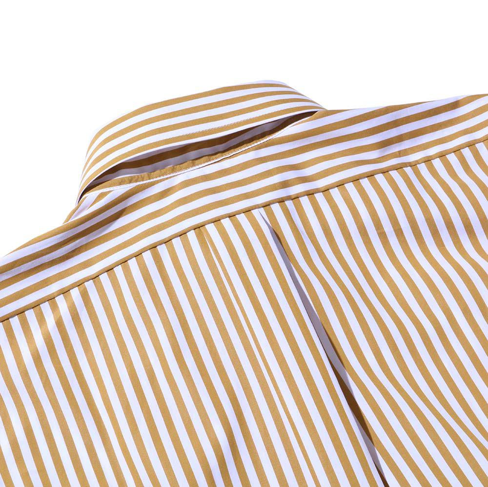 Anatomica BD Shirt Bengal Stripe Sand-Shirt-Clutch Cafe