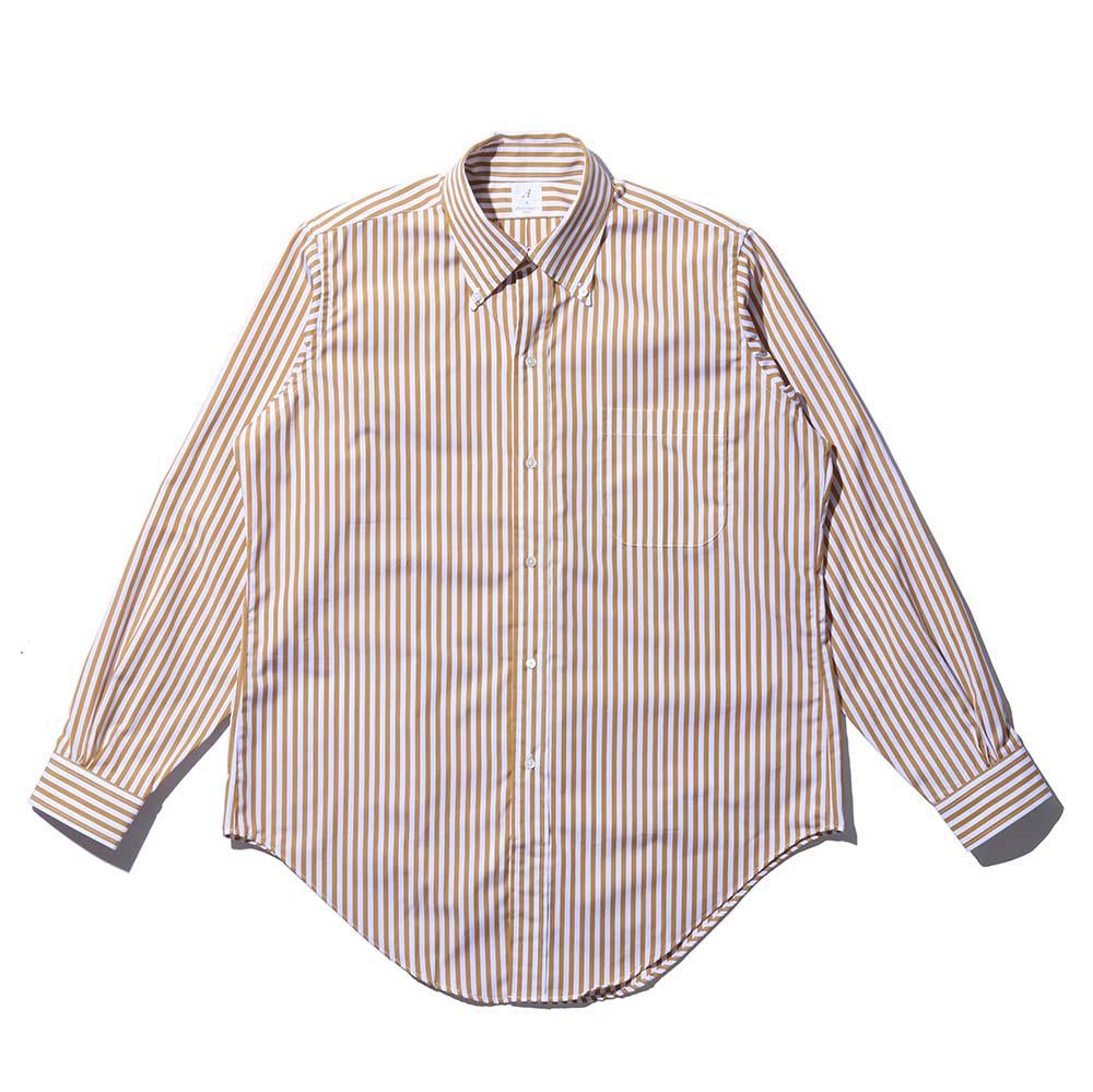 Anatomica BD Shirt Bengal Stripe Sand-Shirt-Clutch Cafe