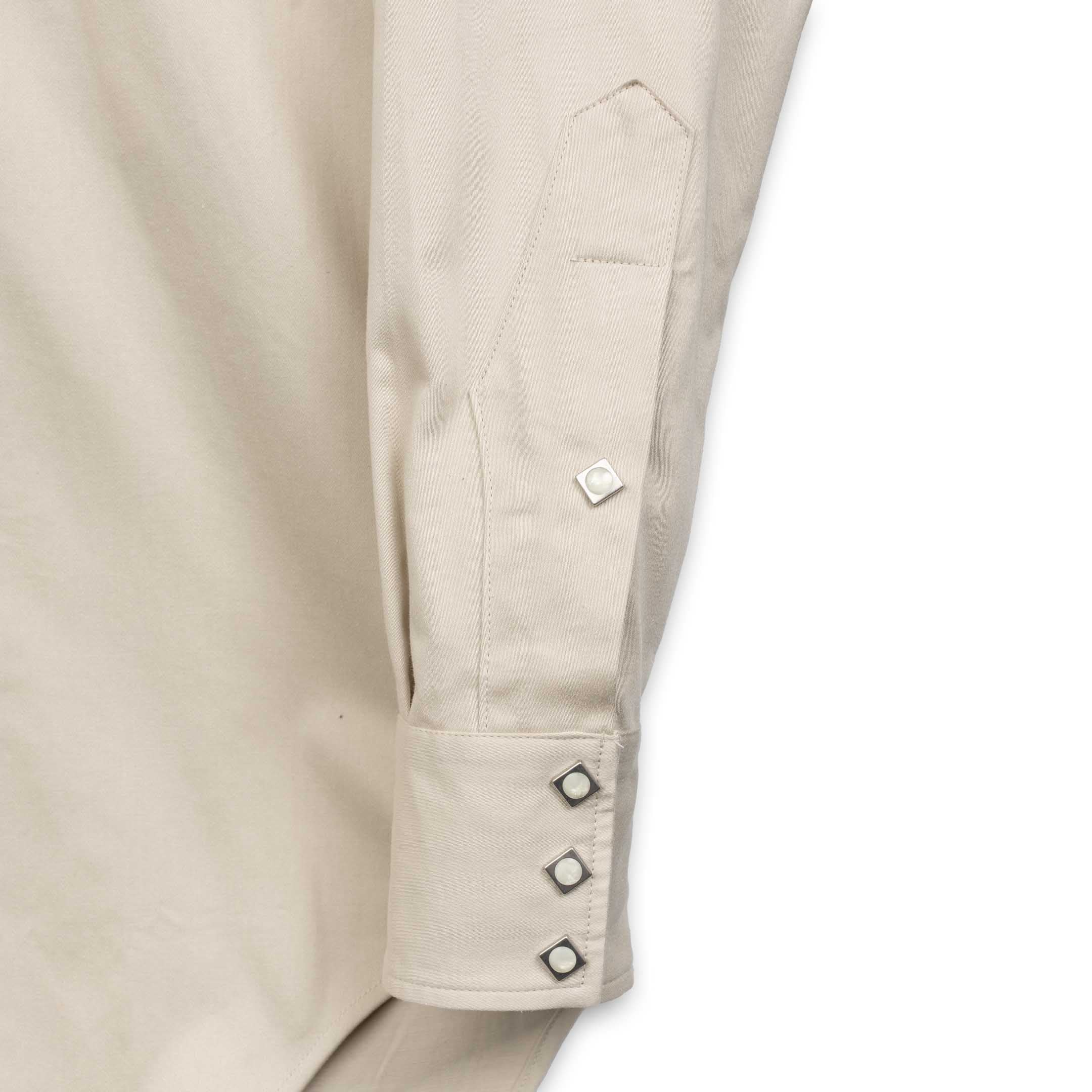 Anatomica Harrison Shirt Sateen Beige-Shirt-Clutch Cafe