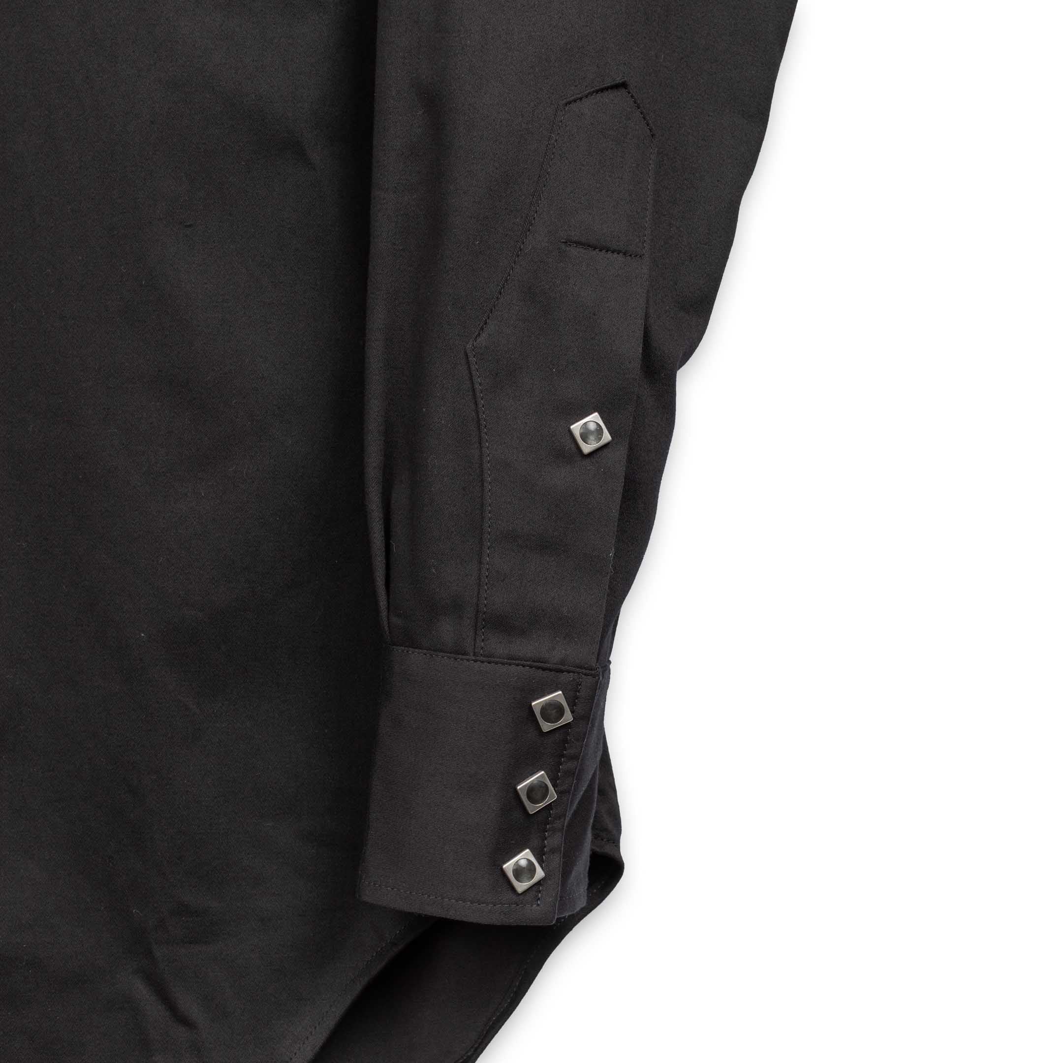 Anatomica Harrison Shirt Sateen Black-Shirt-Clutch Cafe