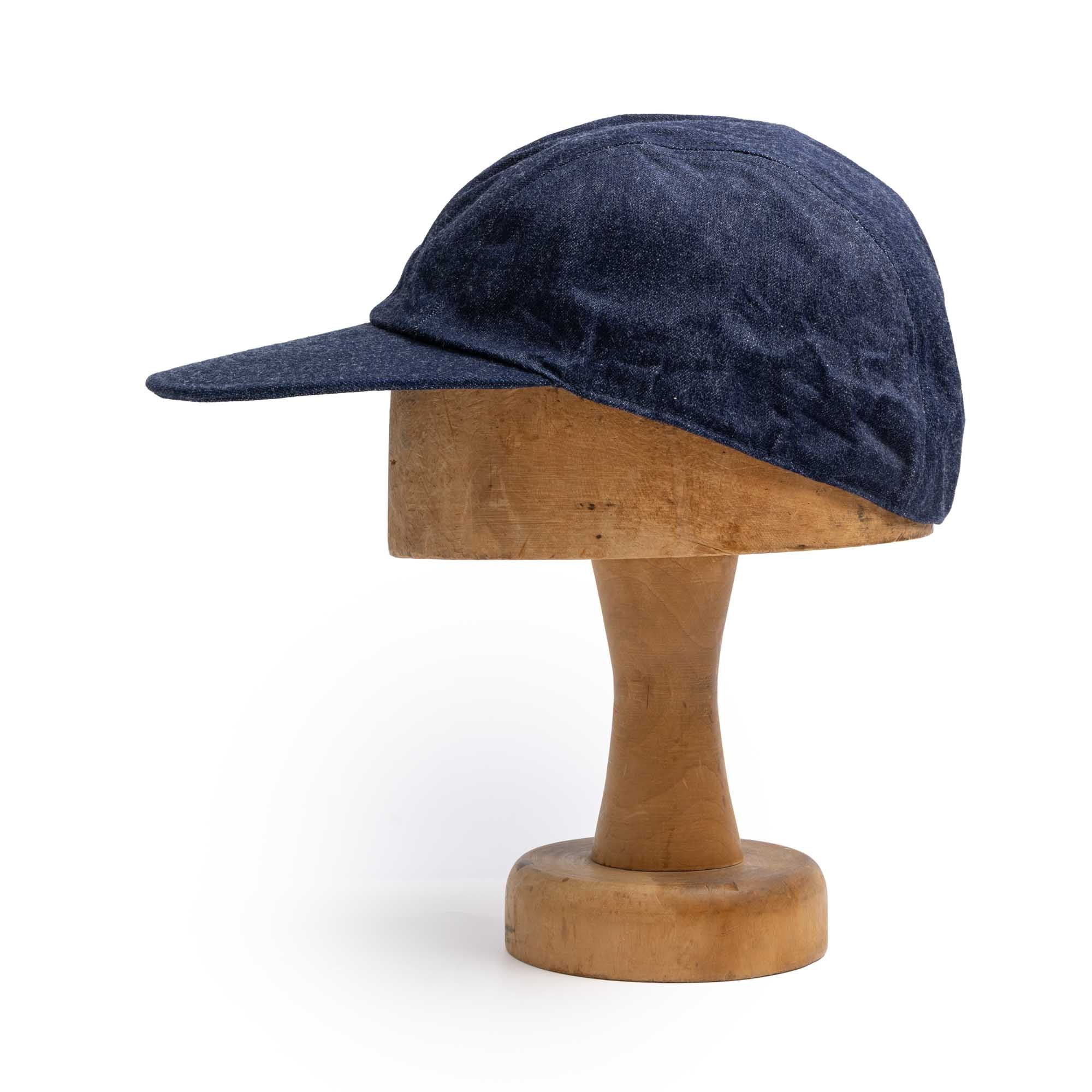 Anatomica USN Dungaree Cap Indigo-Cap-Clutch Cafe