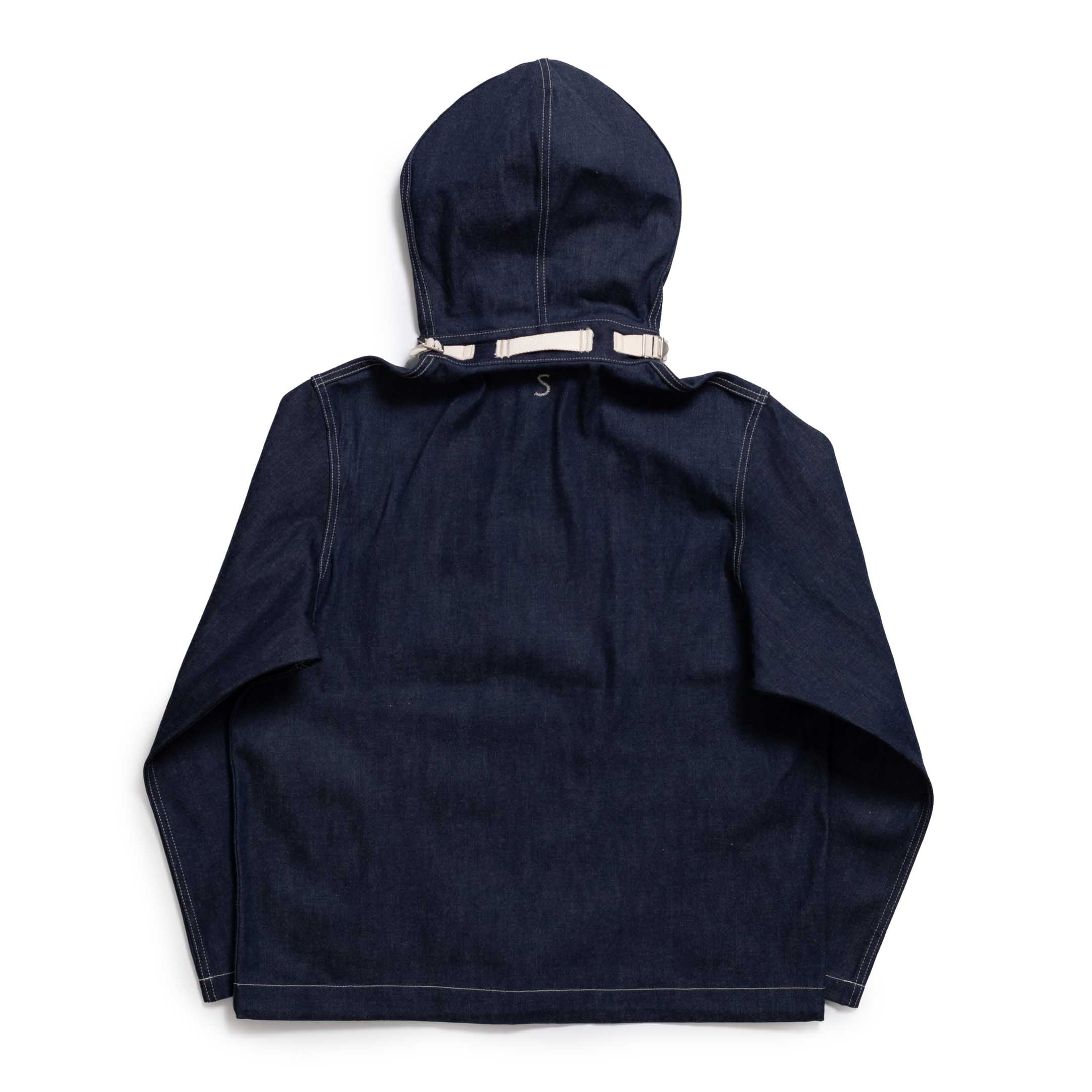Anatomica USN Gunners Parka Indigo Denim-Jacket-Clutch Cafe