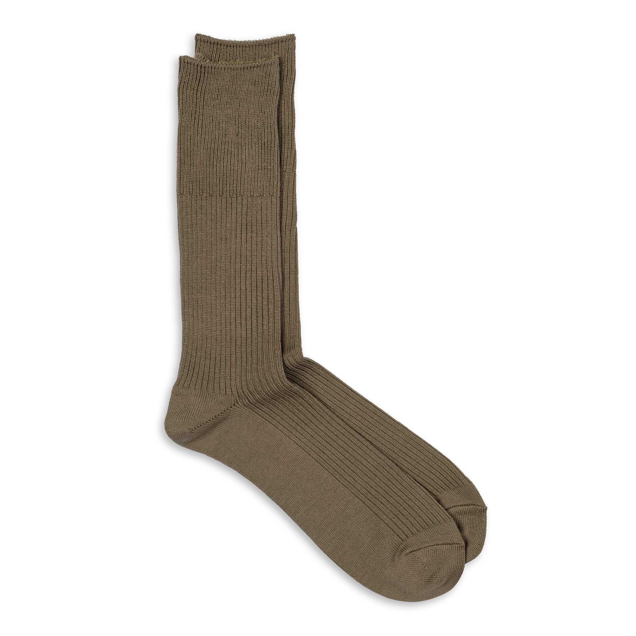 Anonymous Ism Brilliant Crew Sock Khaki-Socks-Clutch Cafe