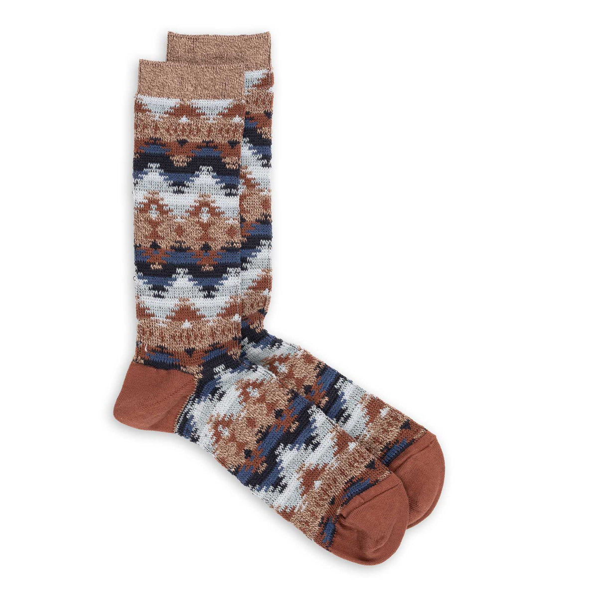Anonymous Ism Wigwam JQ Crew Socks Brown-Socks-Clutch Cafe