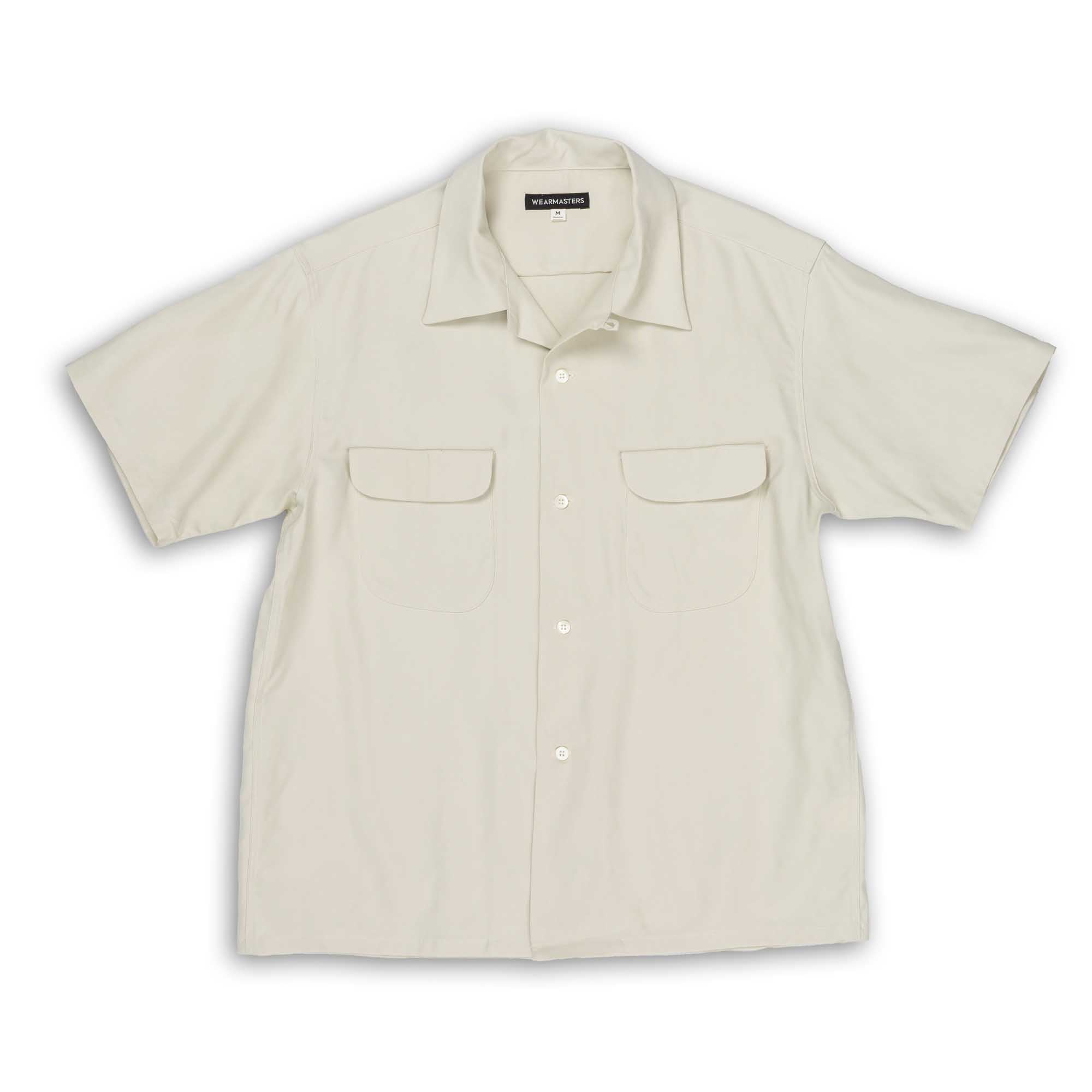 Attractions Flap Pocket Rayon Shirt S/S White-Shirt-Clutch Cafe