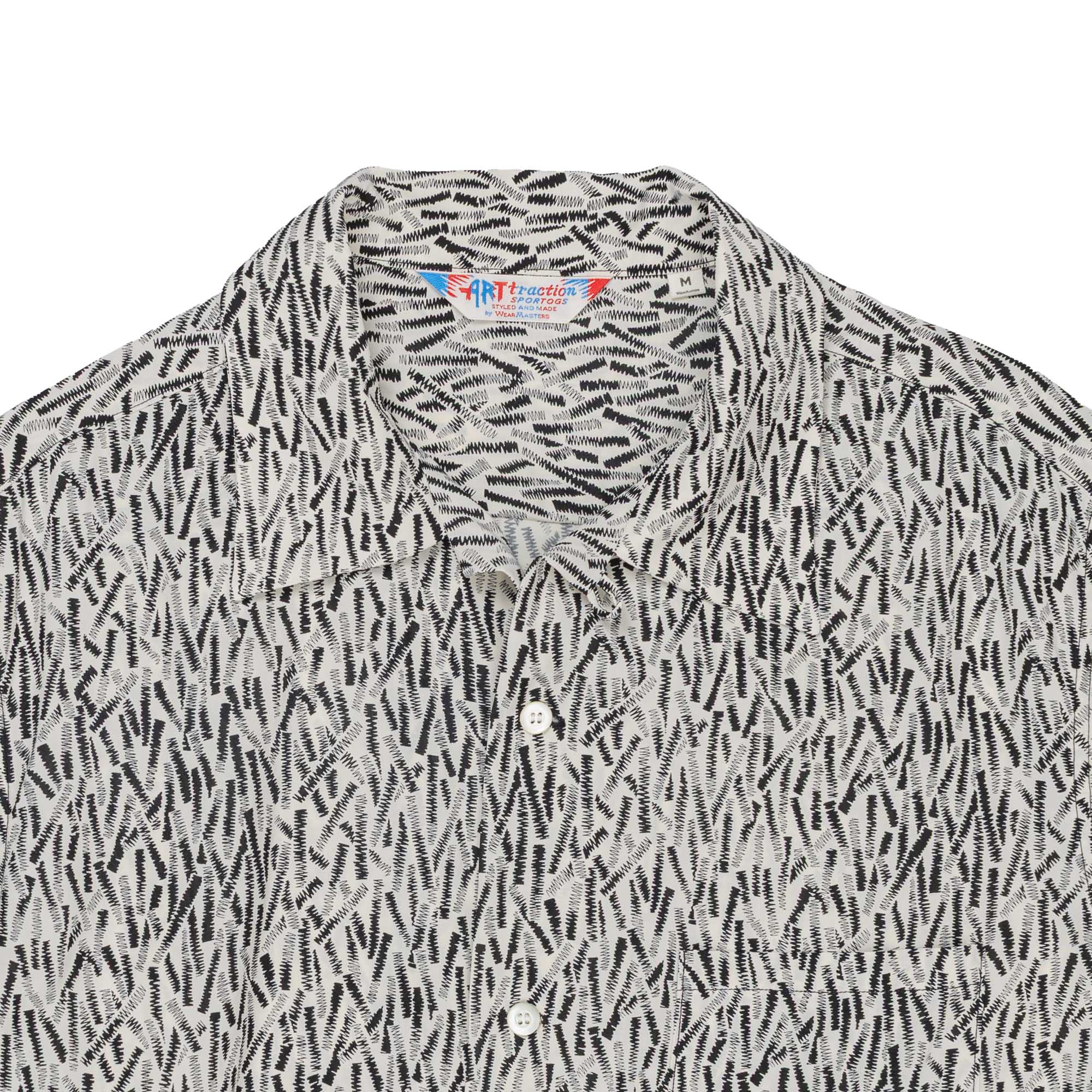 Attractions Zig Zag Rayon Shirt S/S-Shirt-Clutch Cafe