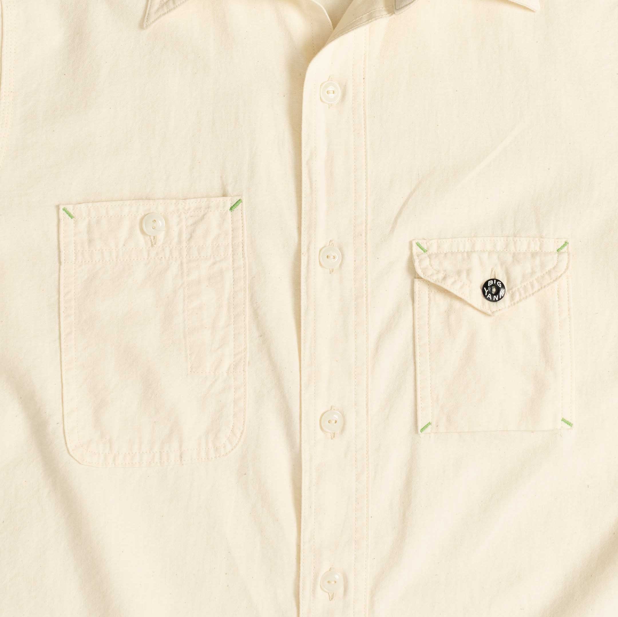 Big Yank 1935 Original Chambray Shirt Natural-Shirt-Clutch Cafe