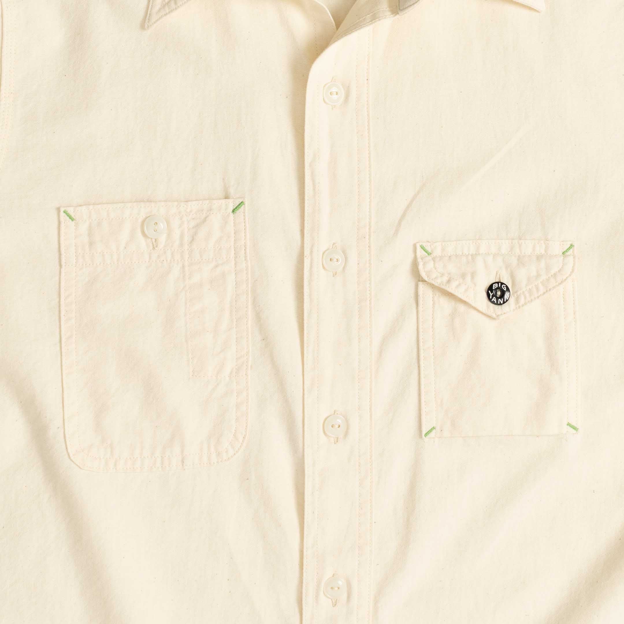Big Yank 1935 Original Chambray Shirt Natural-Shirt-Clutch Cafe