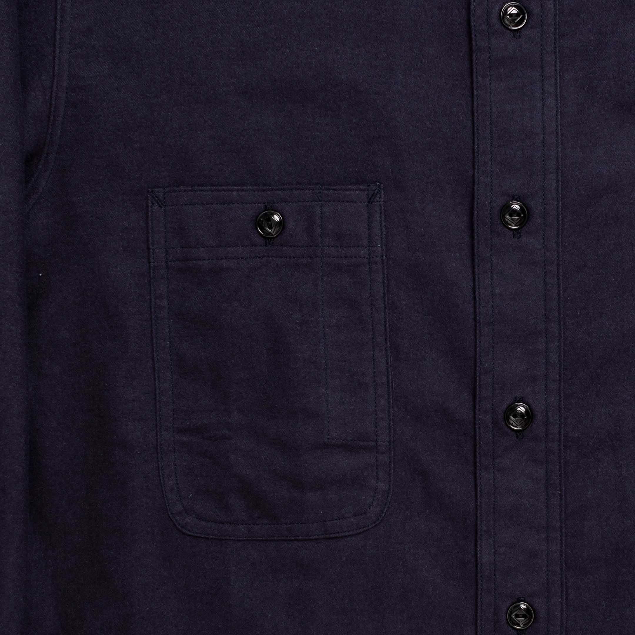 Big Yank 1942 Shirt Chamois D. Navy-Shirt-Clutch Cafe