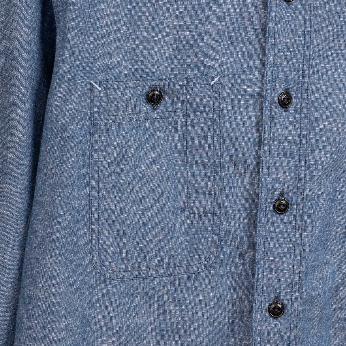 Big Yank Y1942 Original Chambray Shirt Indigo-Shirt-Clutch Cafe