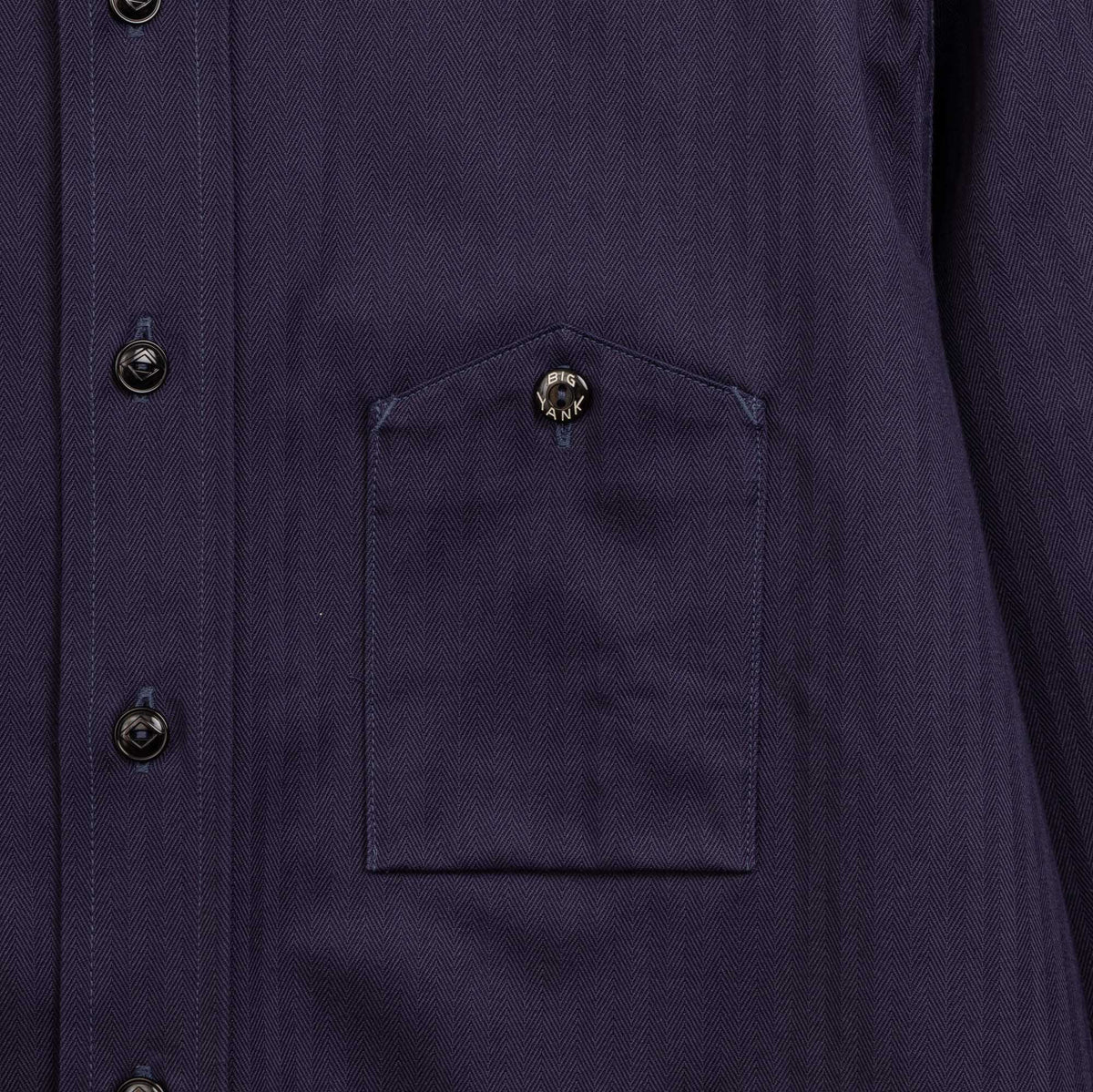 Big Yank Y1944 HBT Shirt Navy-Shirt-Clutch Cafe