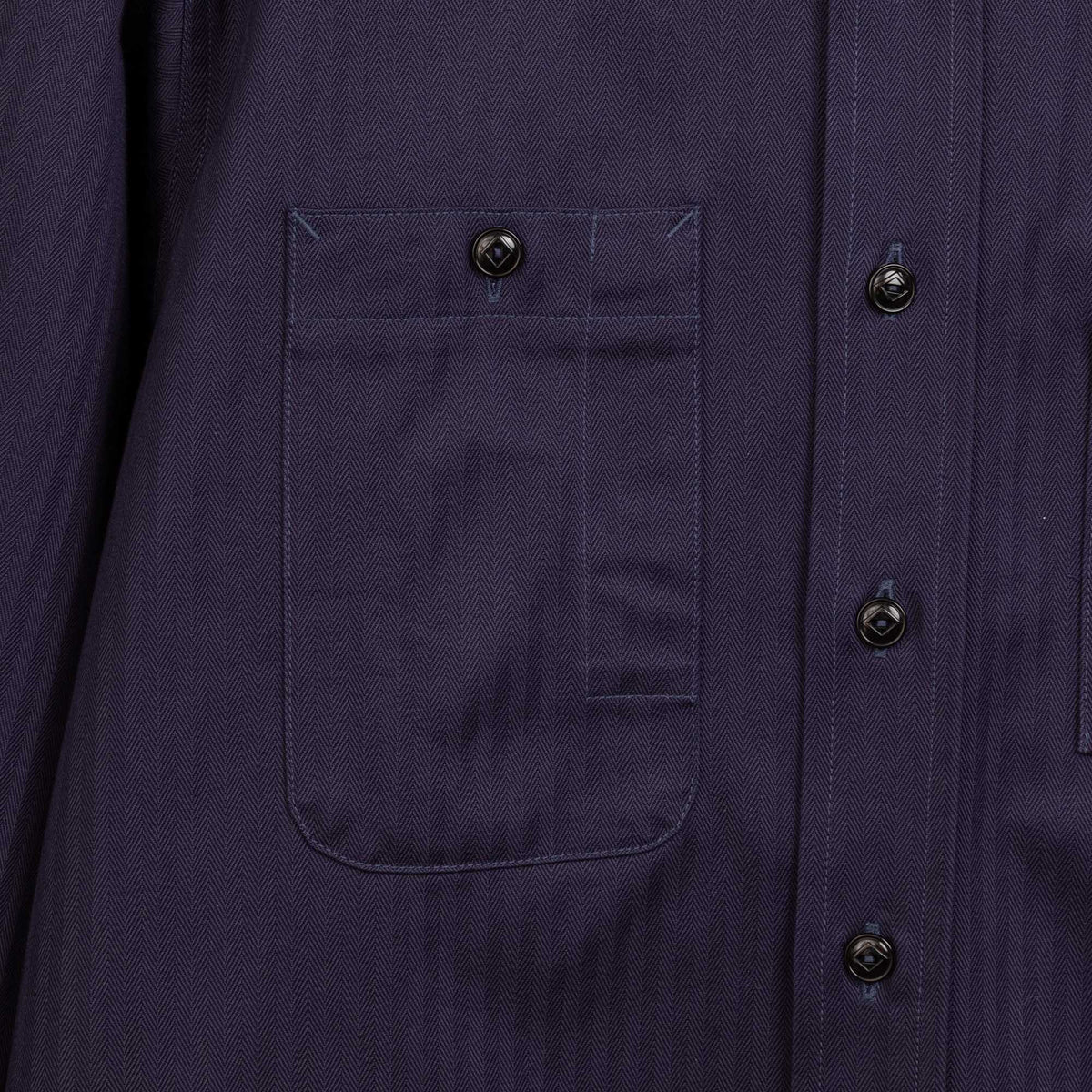 Big Yank Y1944 HBT Shirt Navy-Shirt-Clutch Cafe