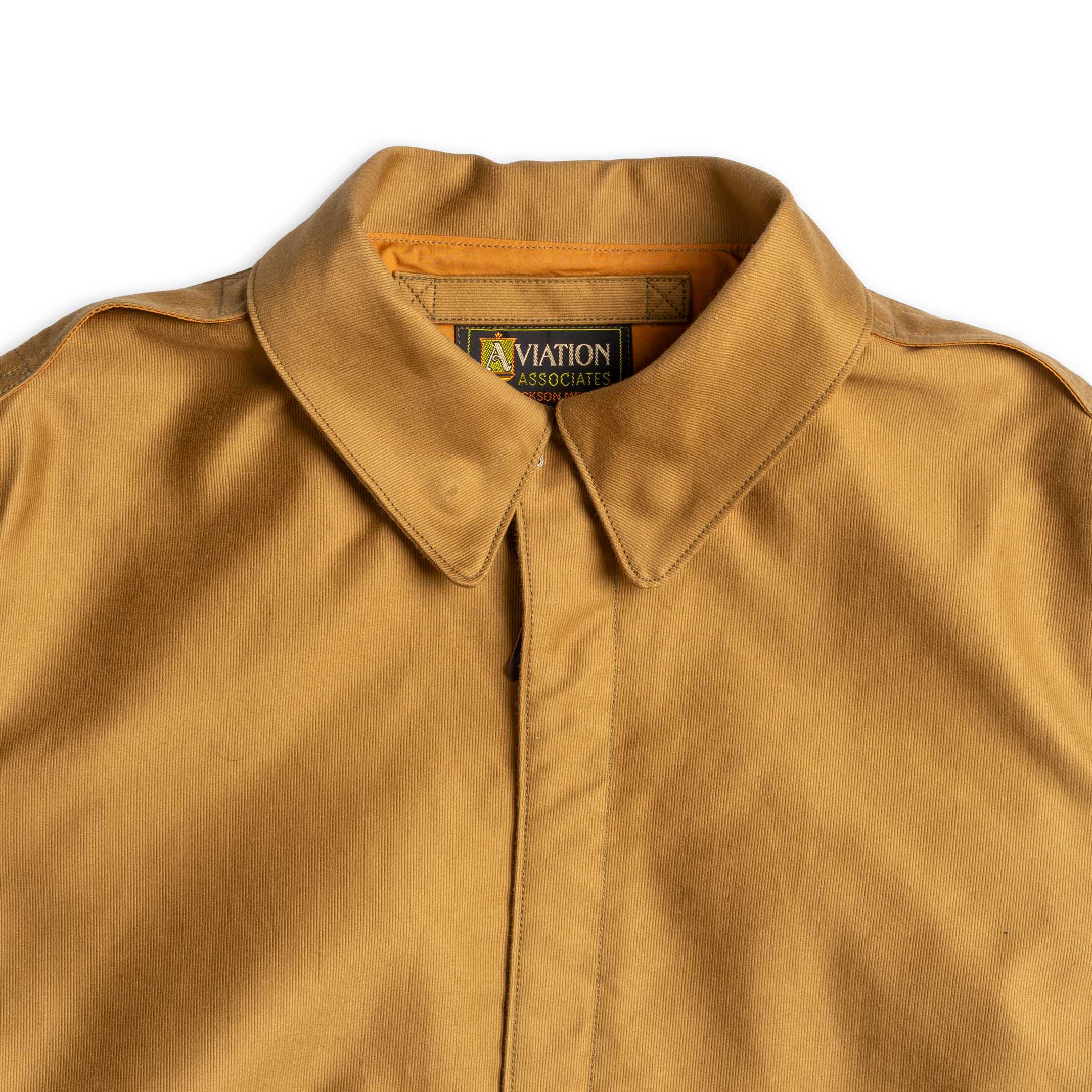 Buzz Rickson's Aviation Associates Jungle Cloth A-2 Jacket Khaki-Jacket-Clutch Cafe