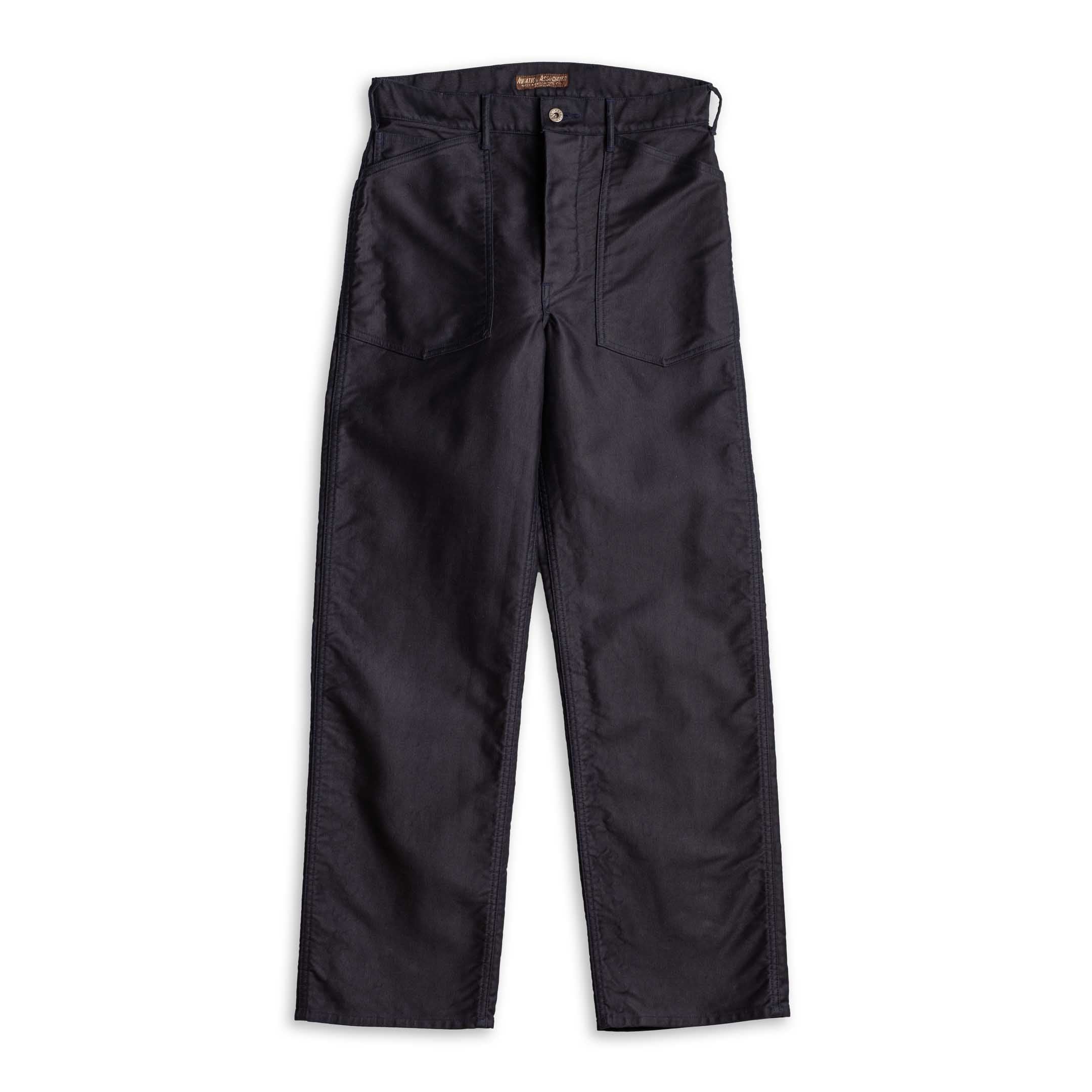 Buzz Rickson's Aviation Associates Jungle Cloth Army Working Trousers Navy-Trousers-Clutch Cafe
