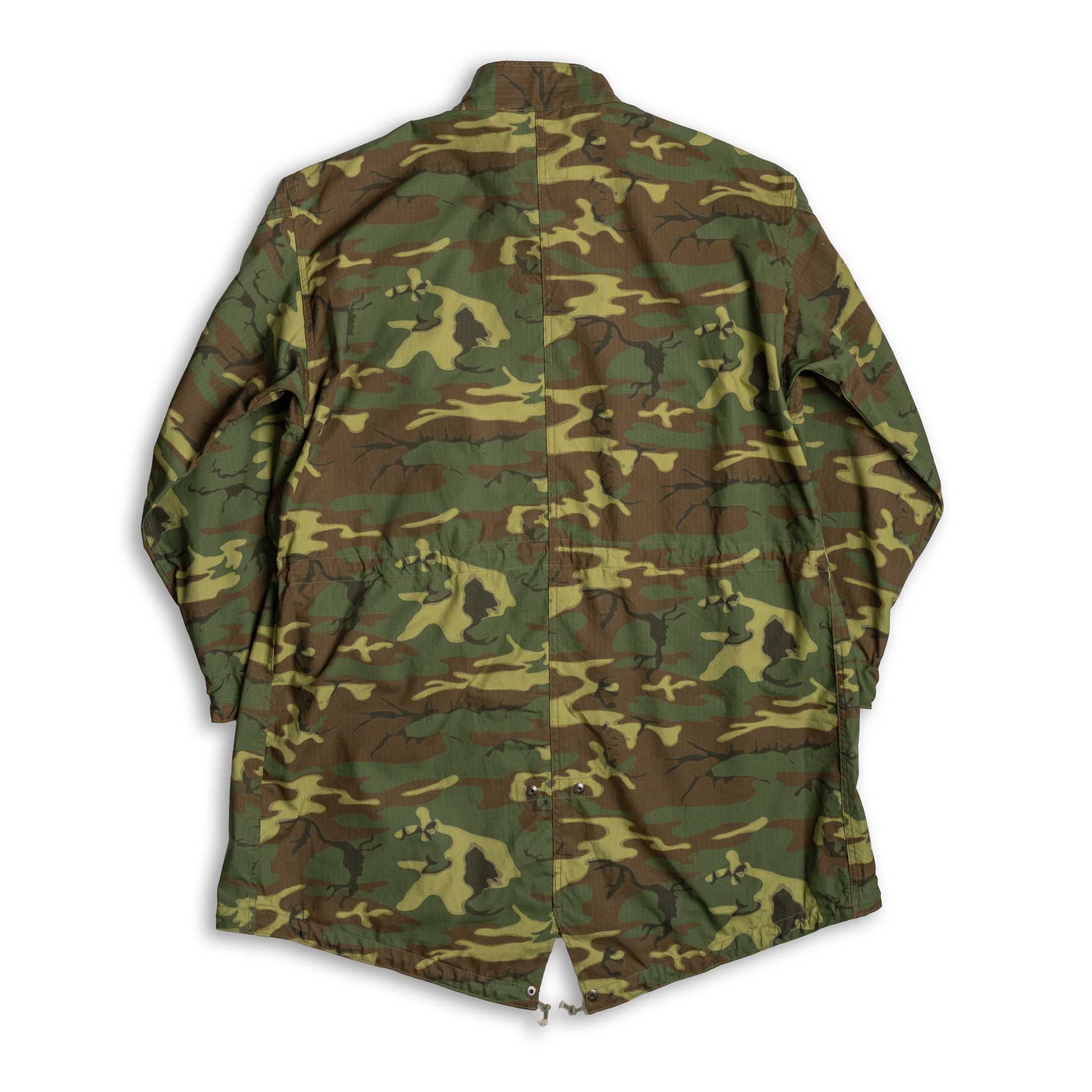 Buzz Rickson's Extreme Cold Weather M-65 ERDL Camouflage Parka-Jacket-Clutch Cafe
