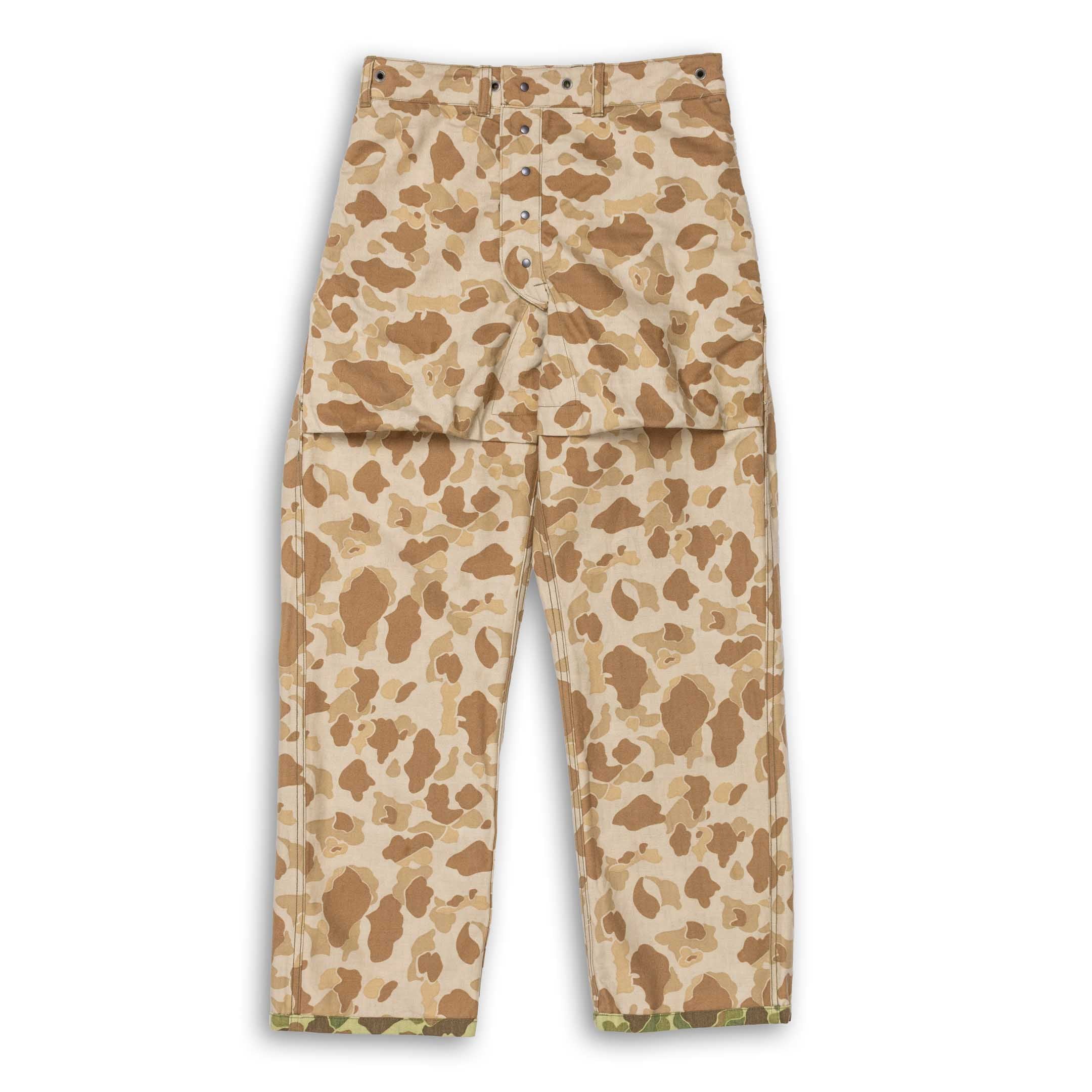 Buzz Rickson's M-44 USMC HBT Trousers Camouflage-Trousers-Clutch Cafe