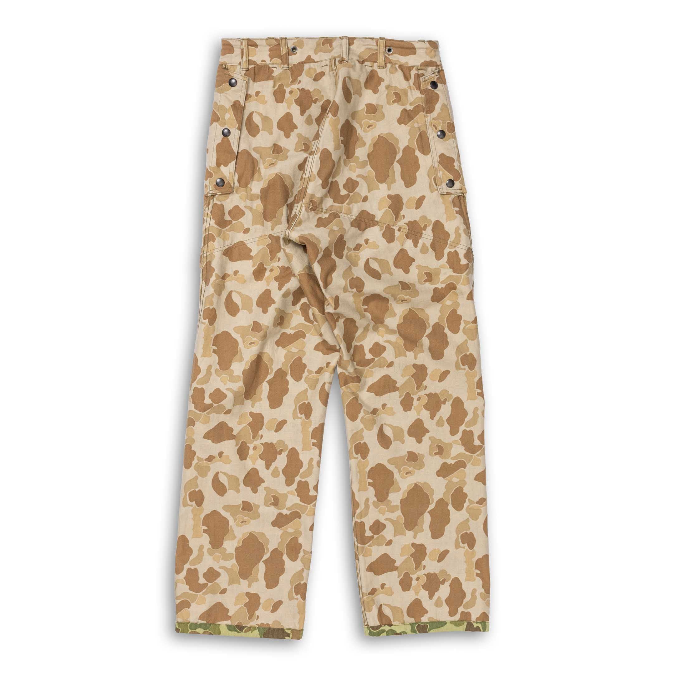 Buzz Rickson's M-44 USMC HBT Trousers Camouflage-Trousers-Clutch Cafe